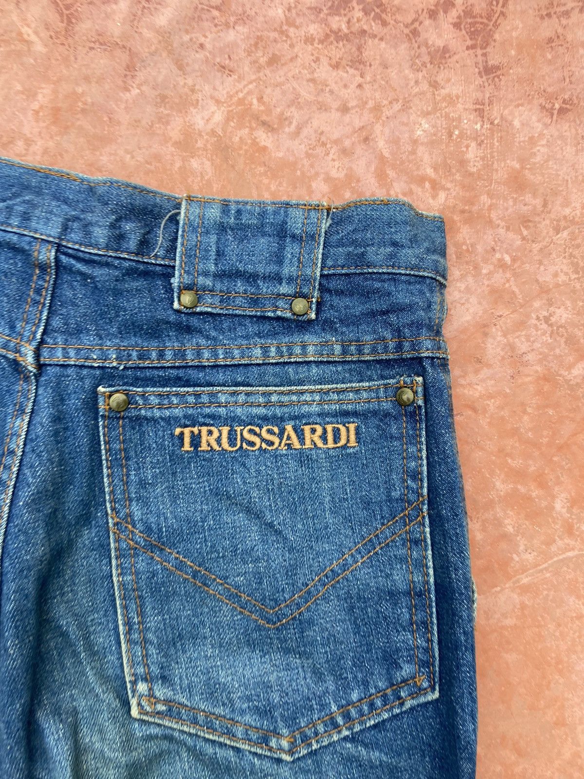 Trussardi × Vintage Vintage Trussardi jeans Size US 29 - 4 Thumbnail
