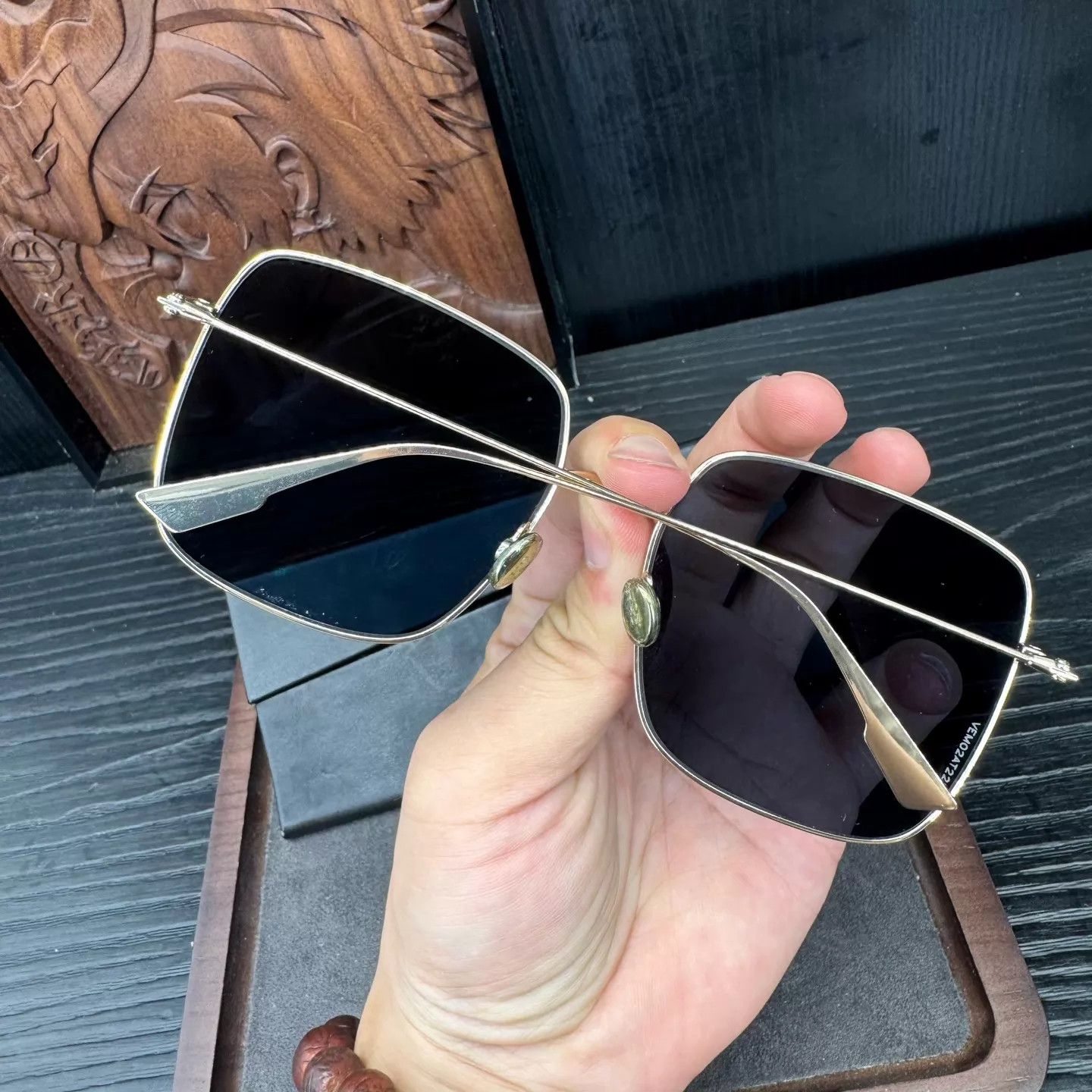 Dior Dior Square Frame Sunglasses (New, Original Case) Size ONE SIZE - 3 Thumbnail