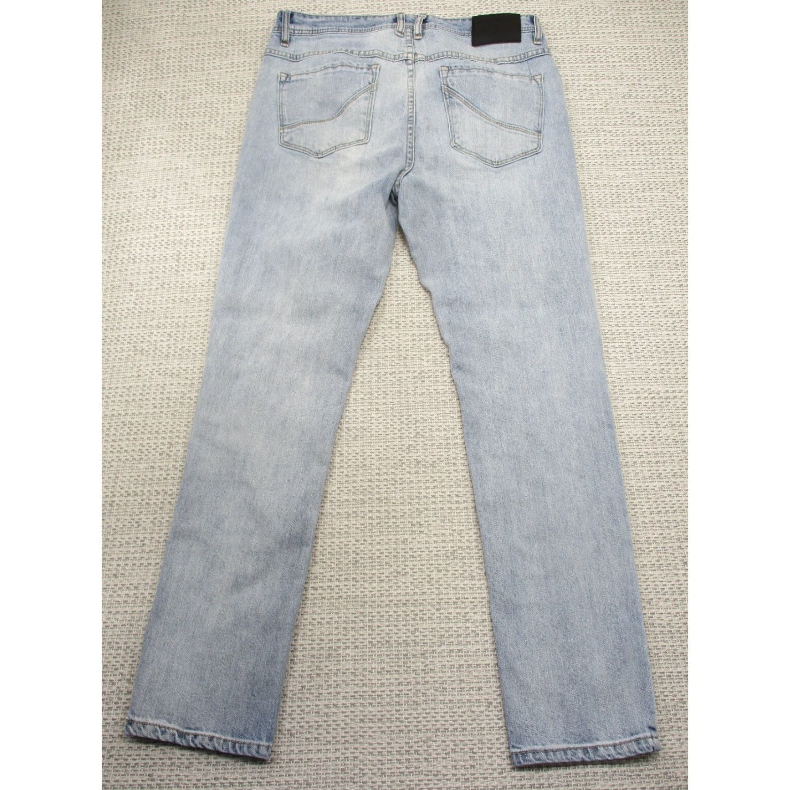 Empyre Empyre Verge Jeans Distressed Light Blue Denim Mens 32x29 Streetwear Size US 32 / EU 48 - 2 Thumbnail