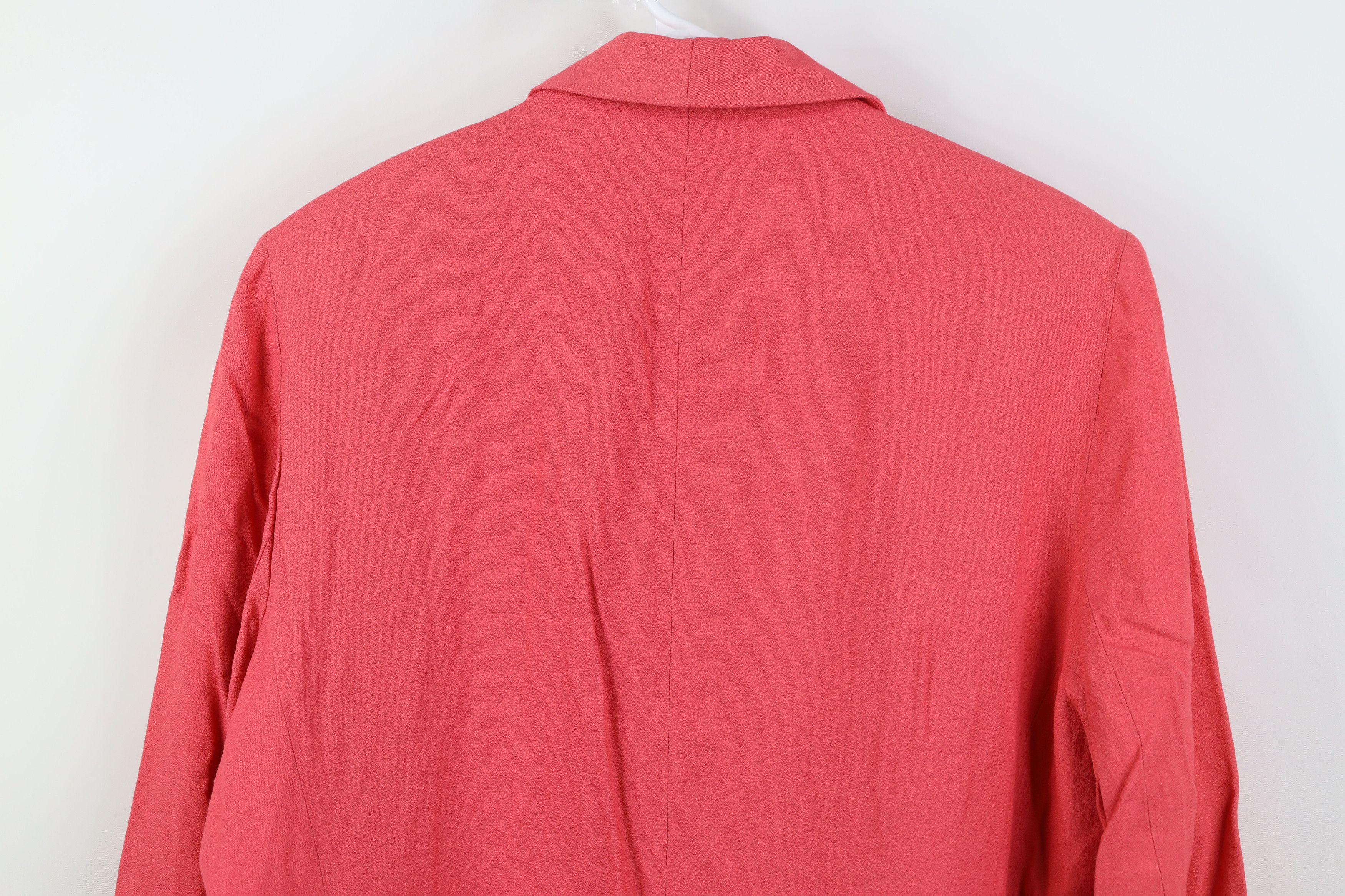 Vintage Vintage 80s 90s Streetwear Breasted Blazer Jacket Pink USA Size XXL / US 16-18 / IT 52-54 - 12 Thumbnail