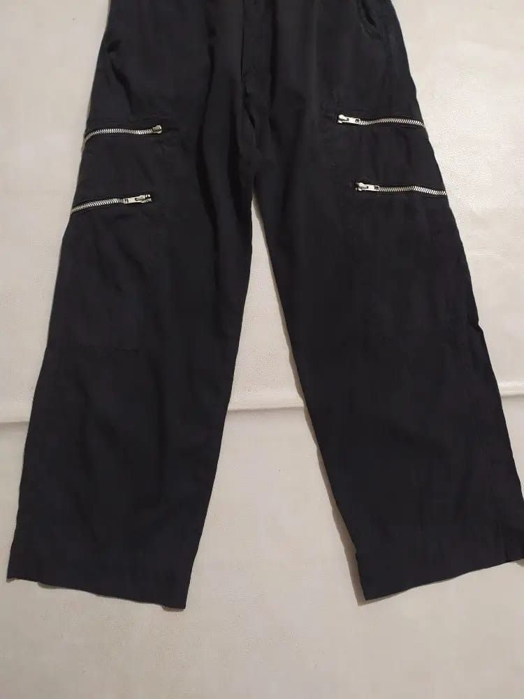 Japanese Brand Japan Brand Amore Puro Cargo zipper Pants punk bomdage style Size US 29 - 6 Thumbnail
