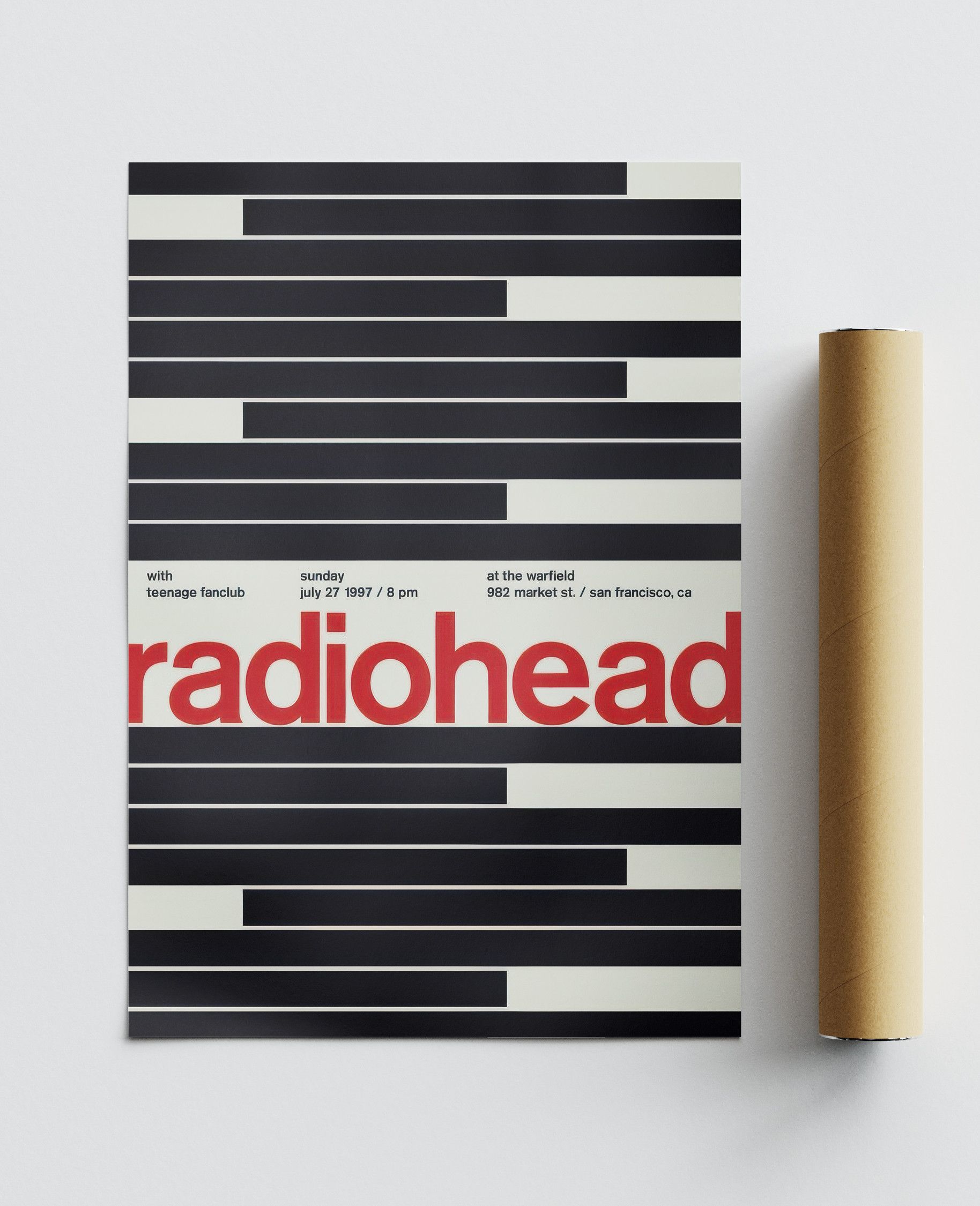 Band Tees Radiohead Poster Shirt Logo Tee Vintage Music Band Merch Size ONE SIZE - 4 Thumbnail