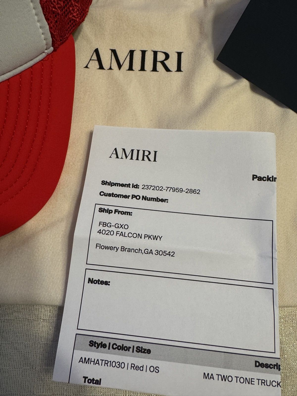 Amiri AMIRI MA TWO TONE TRUCKER HAT Size ONE SIZE - 7 Thumbnail
