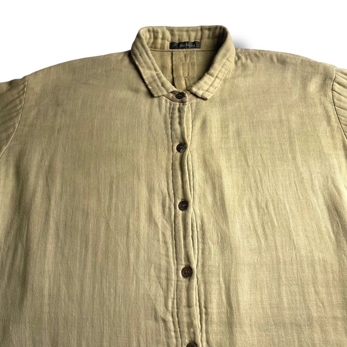Yohji Yamamoto 🇯🇵 YOHJI YAMAMOTO Y'S FOR LIVING SHIRT BLOUSE Size XL / US 12-14 / IT 48-50 - 5 Thumbnail