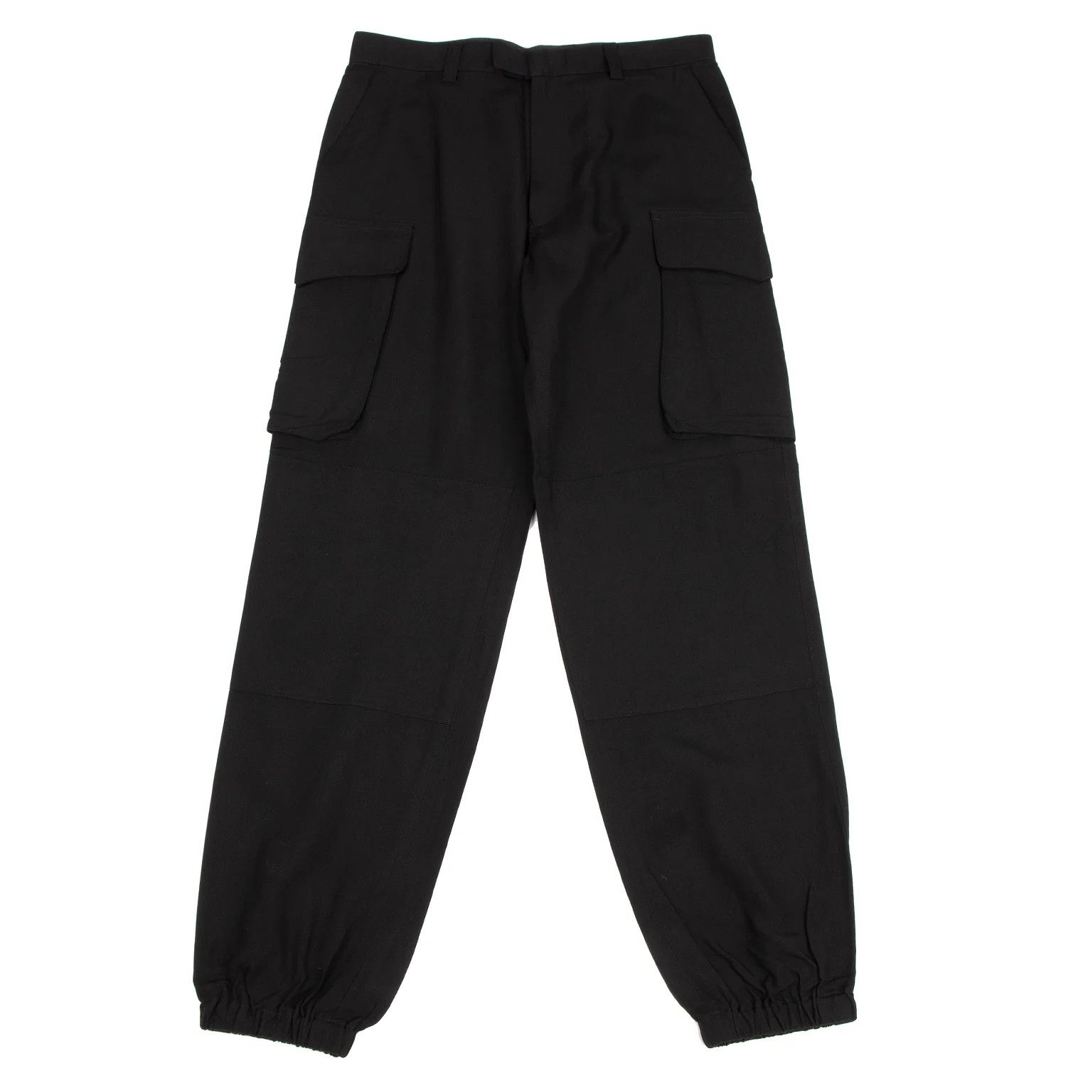 Jean Paul Gaultier Silk Cargo Pants Black Size 48 in Good Condition Size US 32 / EU 48 - 1 Thumbnail