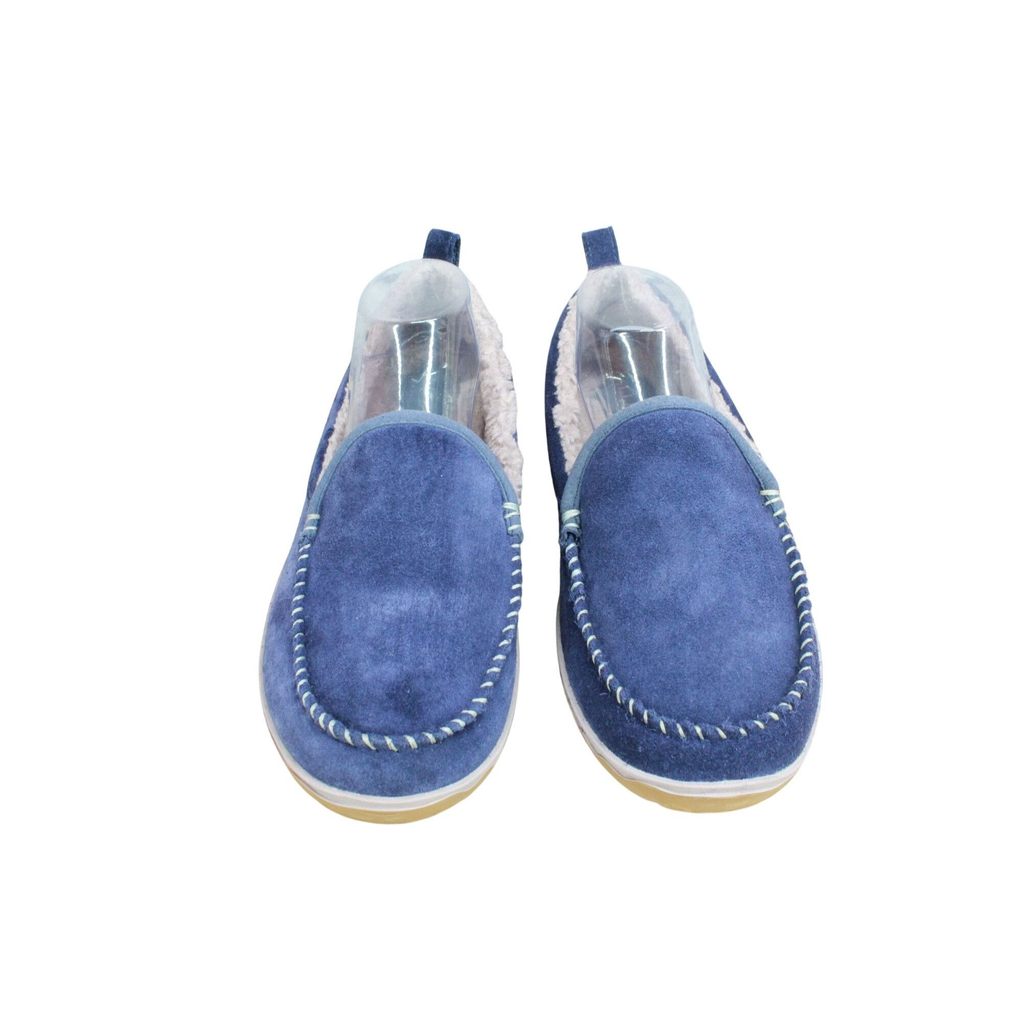 L.L. Bean LL Bean Women's Fleece Lined Mountain Moccasin Slippers Size US 10 / IT 40 - 5 Thumbnail