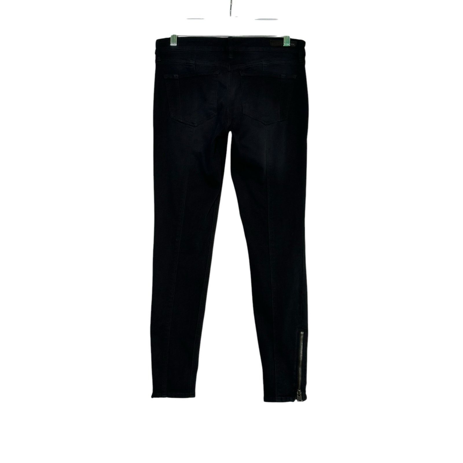 Express Express Stella Low Rise Leggings Zipper Ankle Jeans size 2 Size 26" / US 2 / IT 38 - 9 Thumbnail