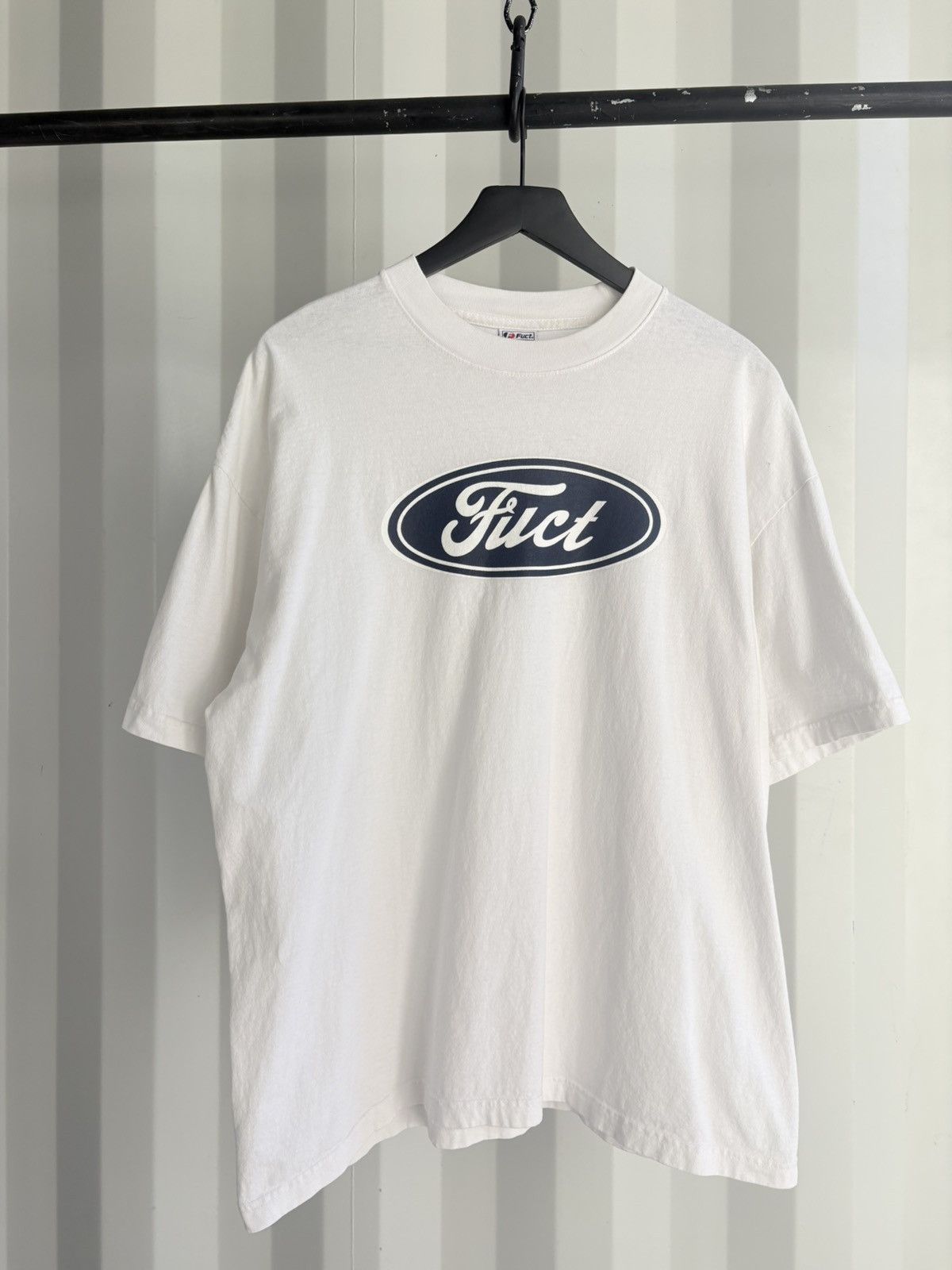 Vintage Thrashed Fuct Distressed Faded Shirt Grunge Band Size US XL / EU 56 / 4 - 1 Thumbnail