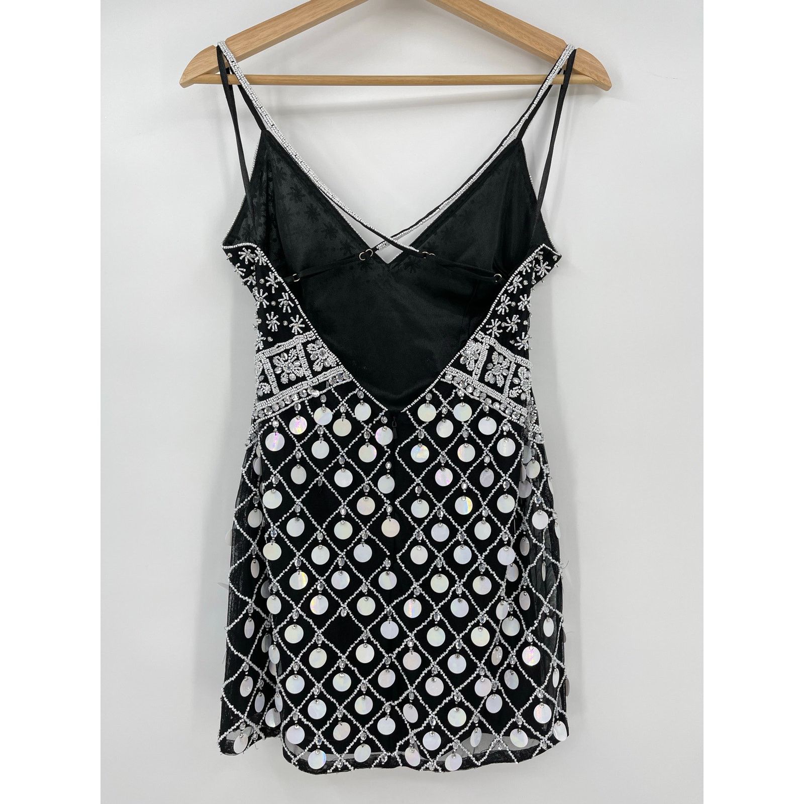 REVOLVE MAJORELLE | Cirie Embellished Mini Dress S Size S / US 4 / IT 40 - 4 Thumbnail