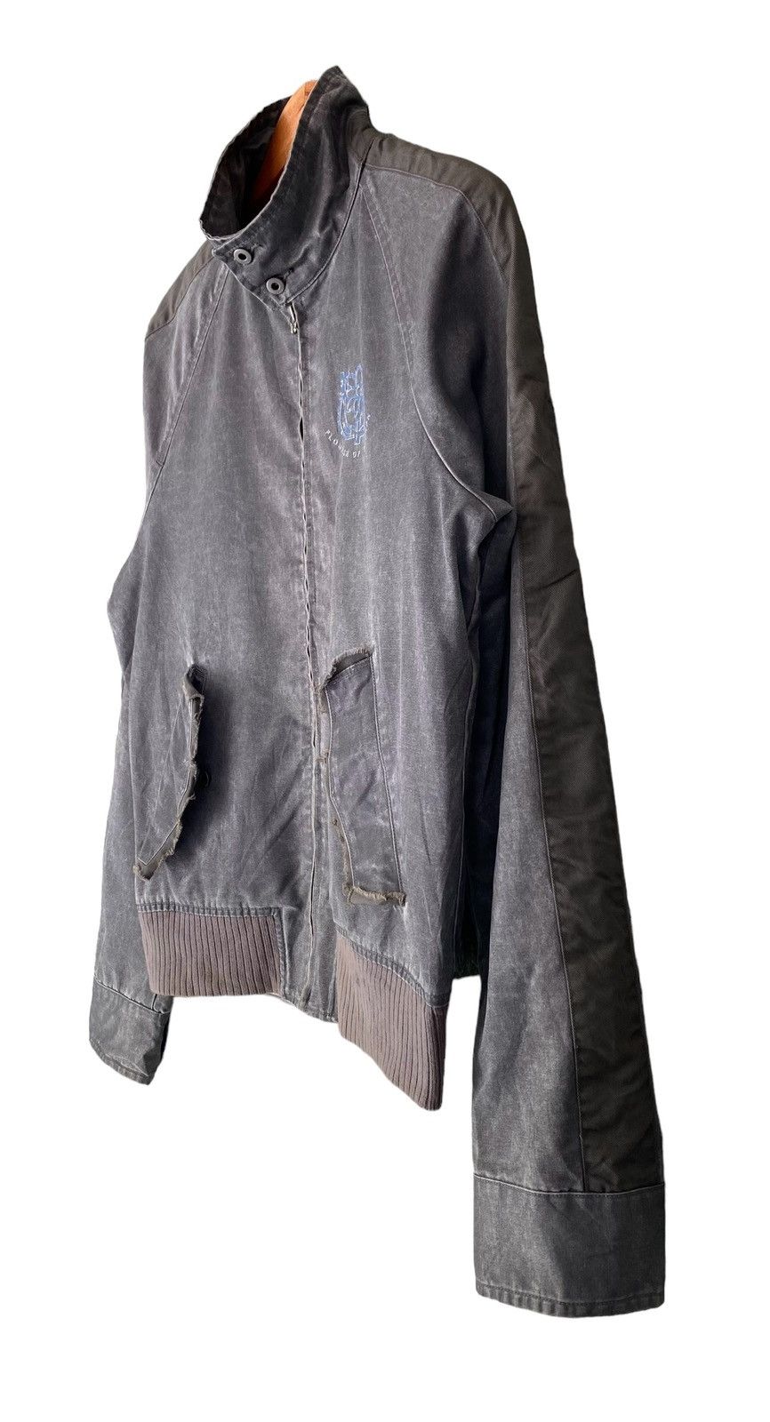 Diesel Rare 🔥 DIESEL Silver Light Zipper Jacket (M) Size US M / EU 48-50 / 2 - 7 Thumbnail