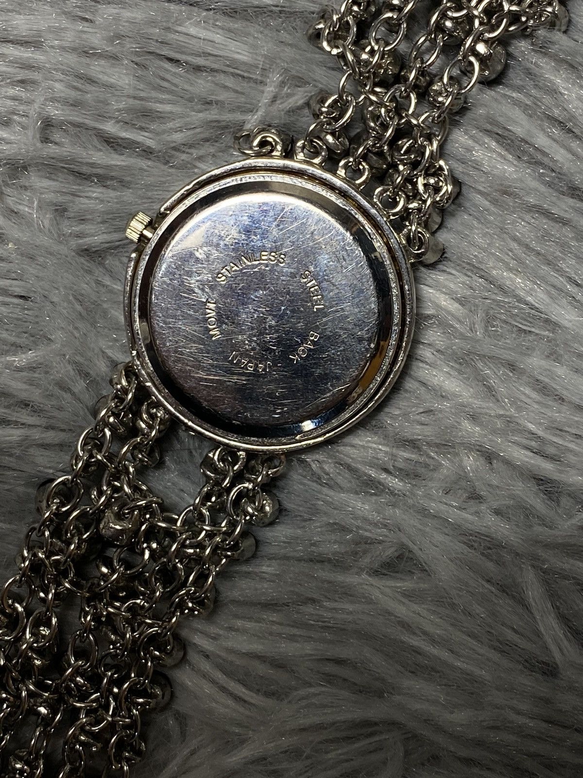Japanese Brand × Jewelry × Vintage White Black House Market Bracelet Watch Japanese Brand Size ONE SIZE - 8 Thumbnail
