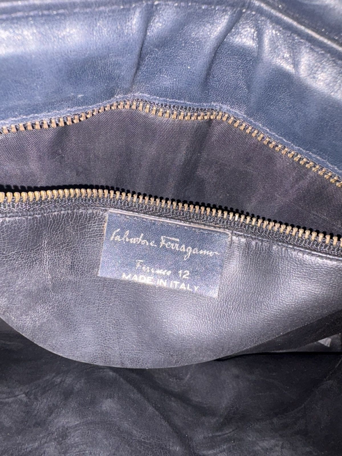 Salvatore Ferragamo × Vintage Vintage Ferragamo Leather & Snakeskin Crossbody Bag Size ONE SIZE - 6 Thumbnail
