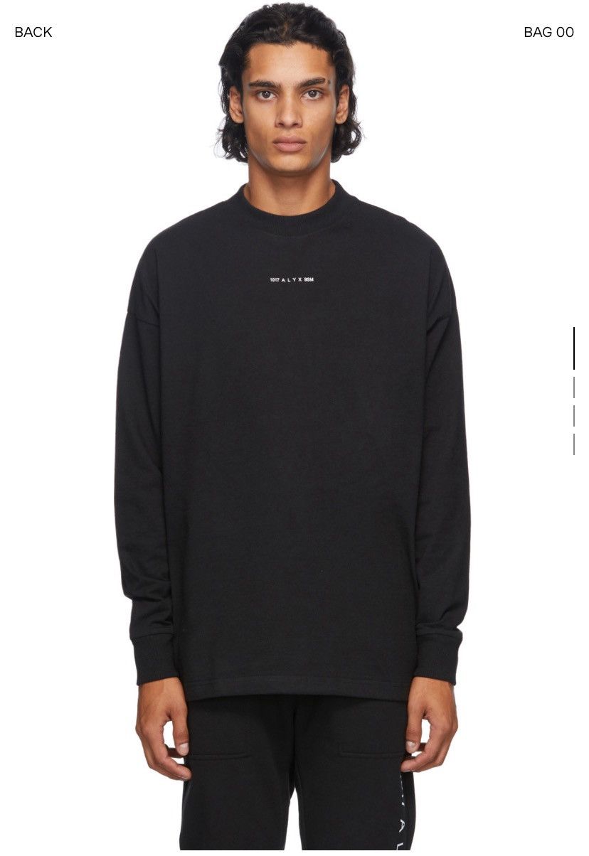1017 ALYX 9SM 1017 ALYX 9SM Longsleeve Black size medium Size US M / EU 48-50 / 2 - 6 Thumbnail