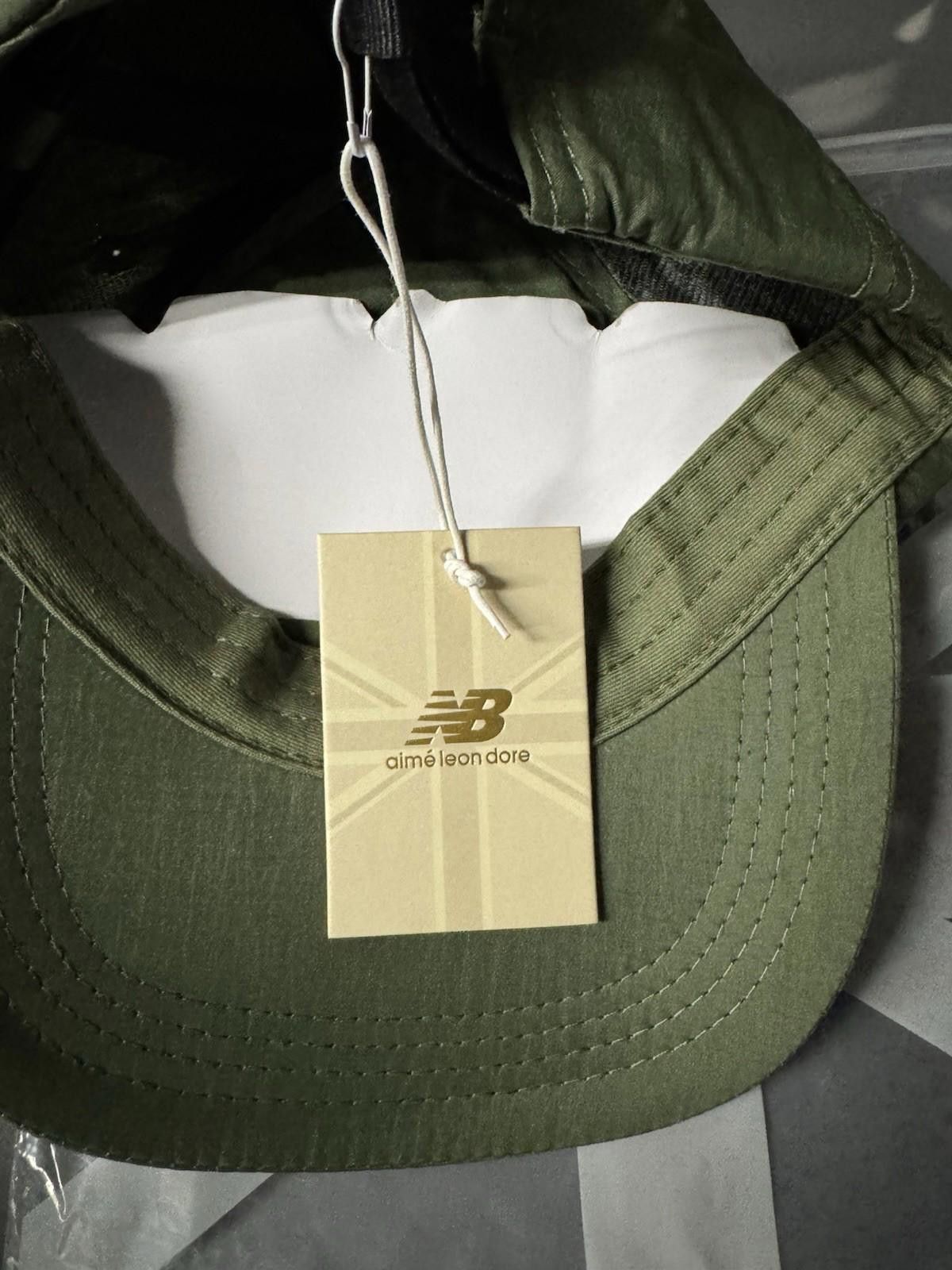 New Balance Aime Leon Dore New Balance Nylon Hat 991 Cap Cypress Green Size ONE SIZE - 5 Thumbnail
