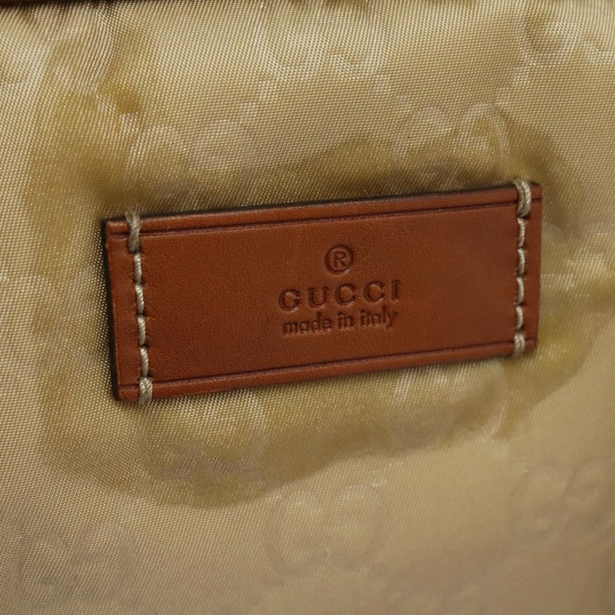 Gucci GUCCI GG Canvas Boston Bag Nylon Beige Size ONE SIZE - 14 Thumbnail