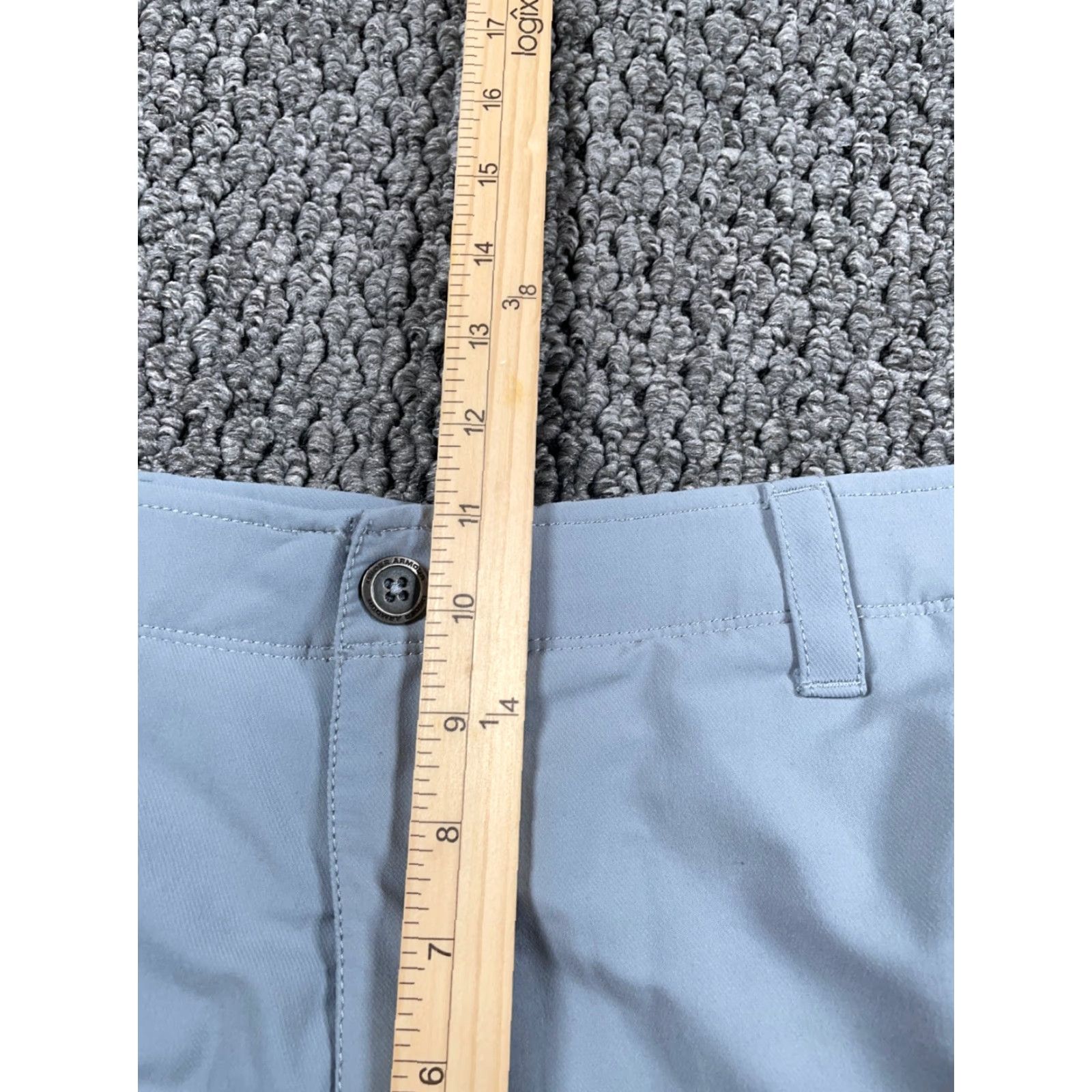 Under Armour Under armour Heat Gear Loose Fit Shorts Men 40 Gray Nylon Blend 11" Inseam Size US 38 / EU 54 - 7 Thumbnail