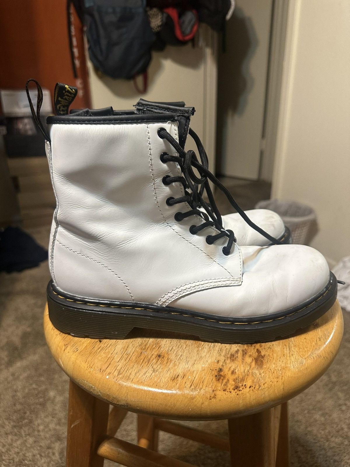 Dr. Martens × Vintage Vintage Dr Martens “triple white zipper” boots 00s size 5 Size US 5 / EU 37 - 1 Thumbnail