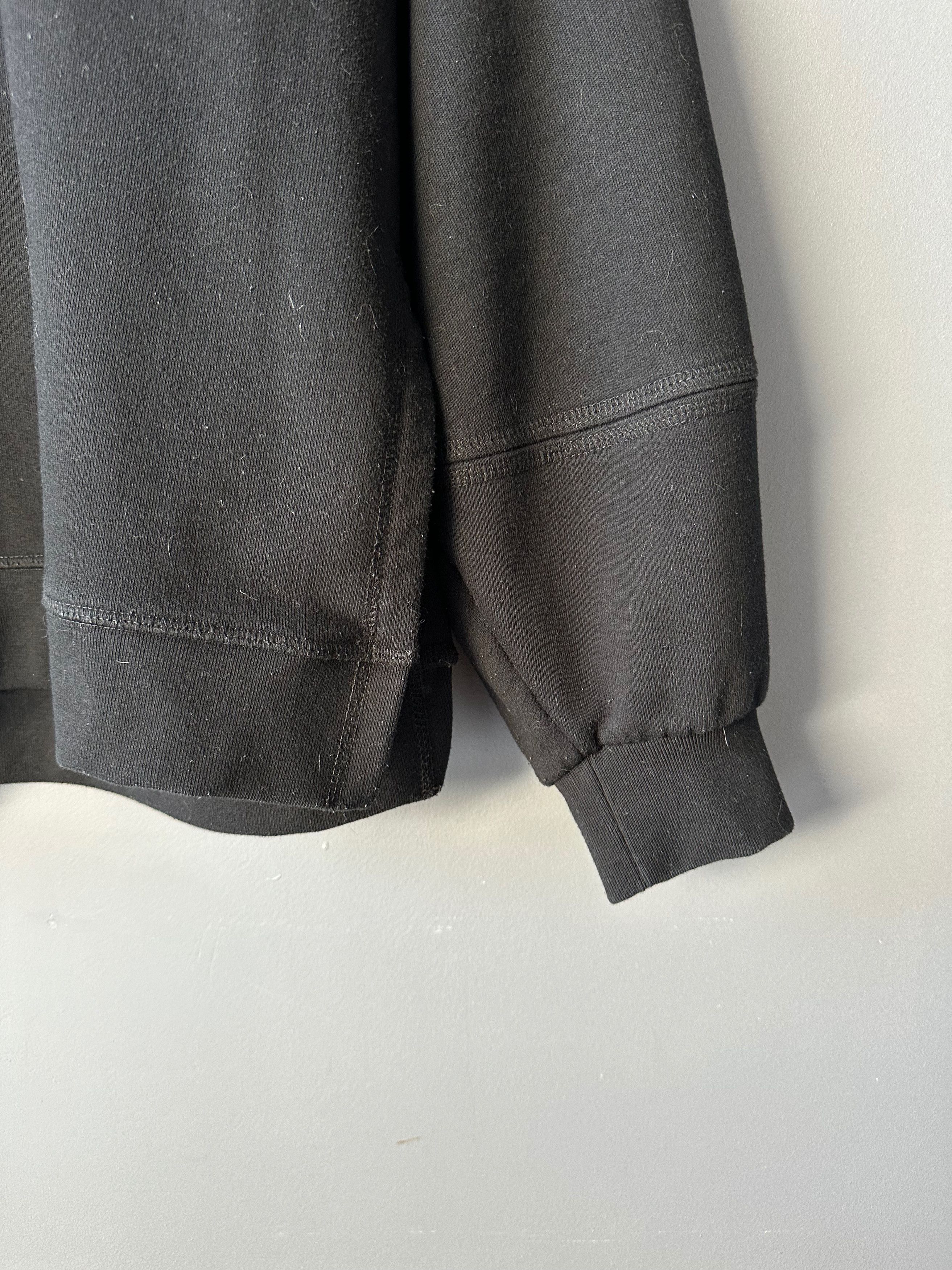 Ganni Ganni Software Black Sweatshirt Black Logo Balloon Sleeve Size M / US 6-8 / IT 42-44 - 3 Thumbnail