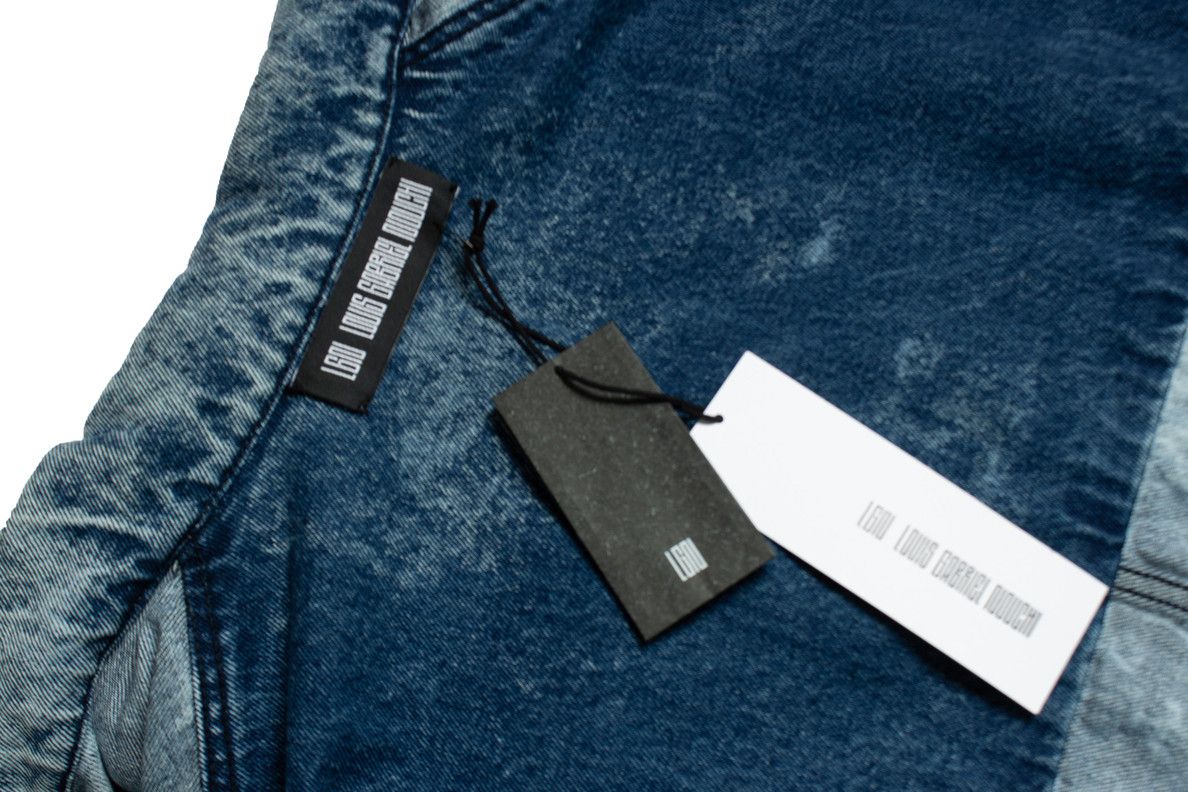 LGN LOUIS GABRIEL NOUCHI LGN Louis Gabriel Nouchi, Blue washed denim jacket Size US M / EU 48-50 / 2 - 6 Thumbnail