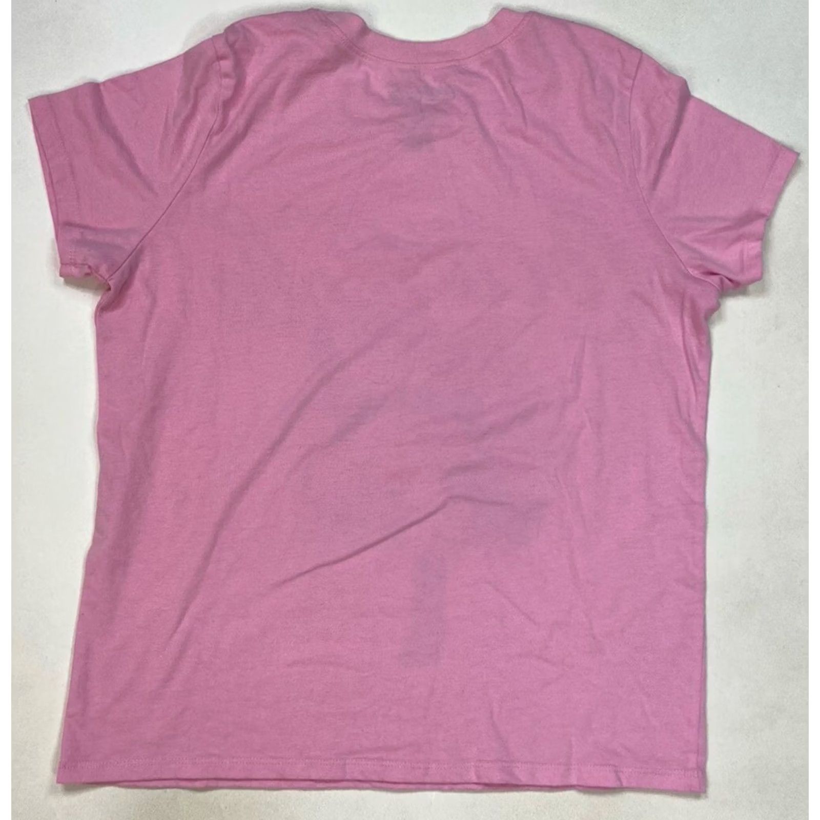 Vintage Coca Cola Christmas Graphic T-shirt Women Slim Large Pink Short Sleeve Size L / US 10 / IT 46 - 3 Thumbnail