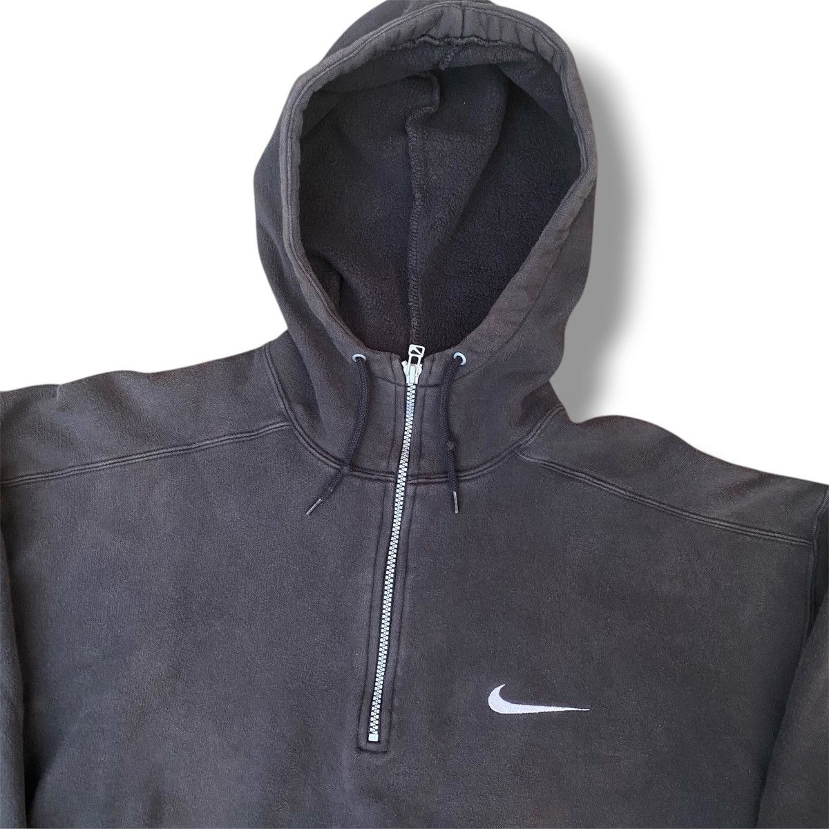 Nike Vintage 90s Nike Half Zipper Hoodies. #G6 Size US XL / EU 56 / 4 - 2 Thumbnail