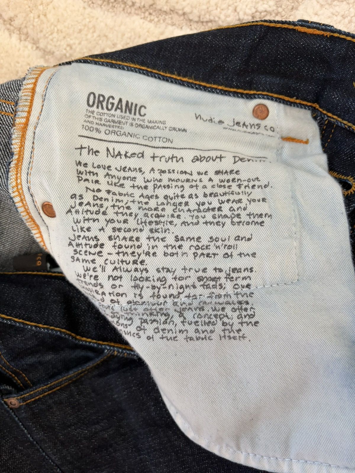 Nudie Jeans Nudie Jeans Straight Alf Size US 30 / EU 46 - 6 Thumbnail