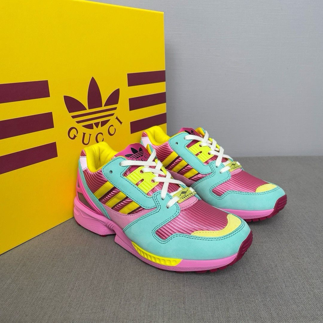 Gucci Adidas x Gucci ZX8000 Multi-color Sneakers Size 38. | Grailed