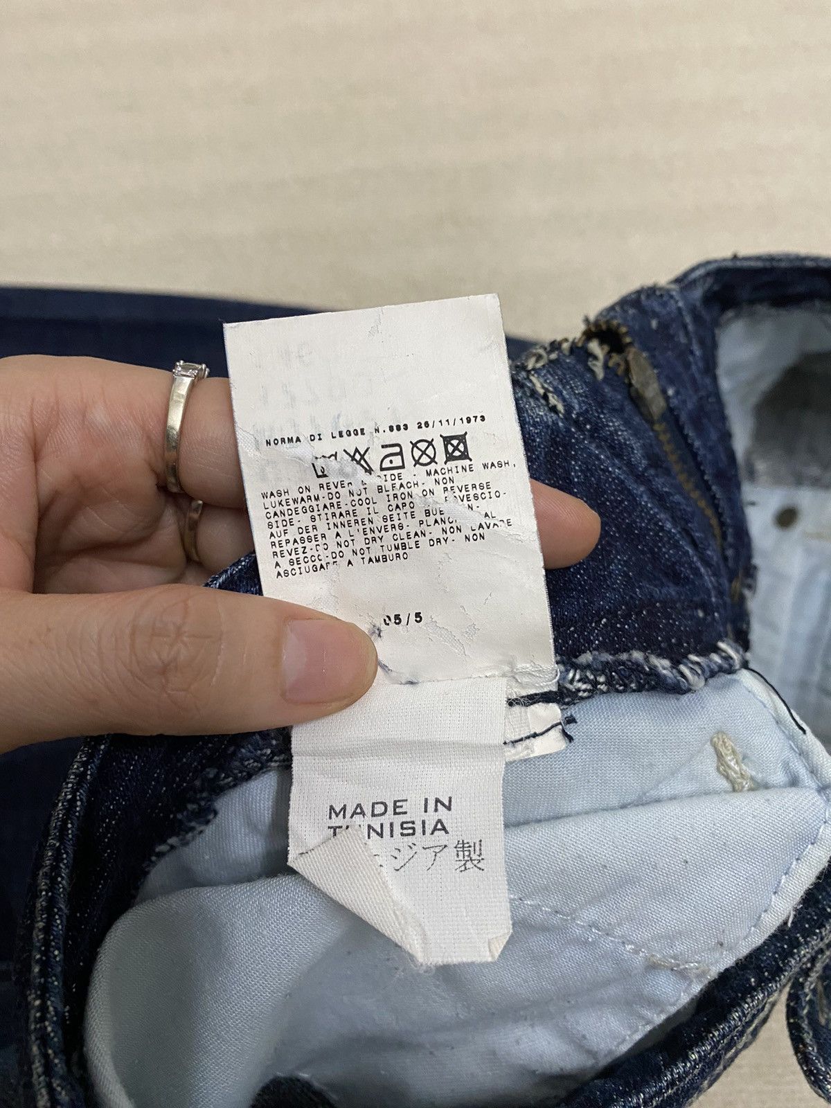 Just Cavalli × Roberto Cavalli 2000s Justcavalli zipper pants ( low waist) Size 27" / US 4 / IT 40 - 10 Thumbnail