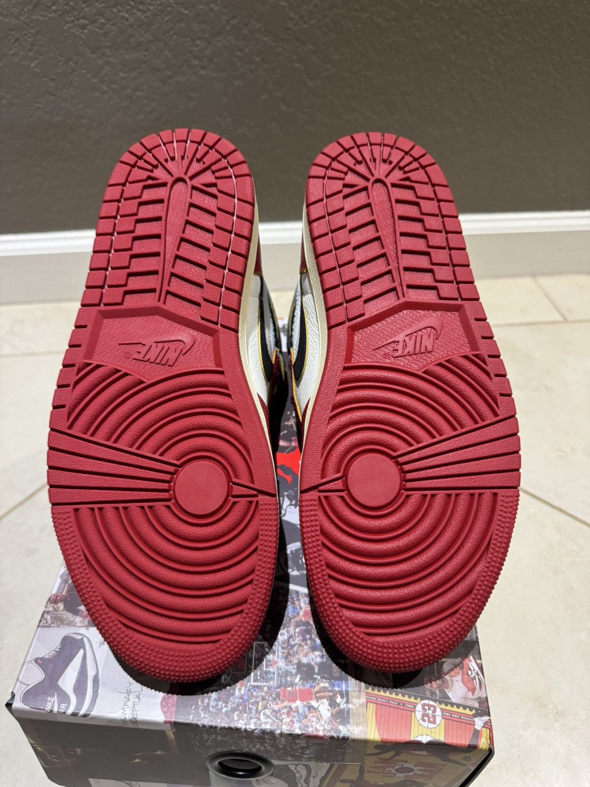 Jordan Brand × Union LA NEW* Union Jordan 1 Size 8 Men Chicago/Shadow Red Yellow Size US 8 / EU 41 - 14 Thumbnail