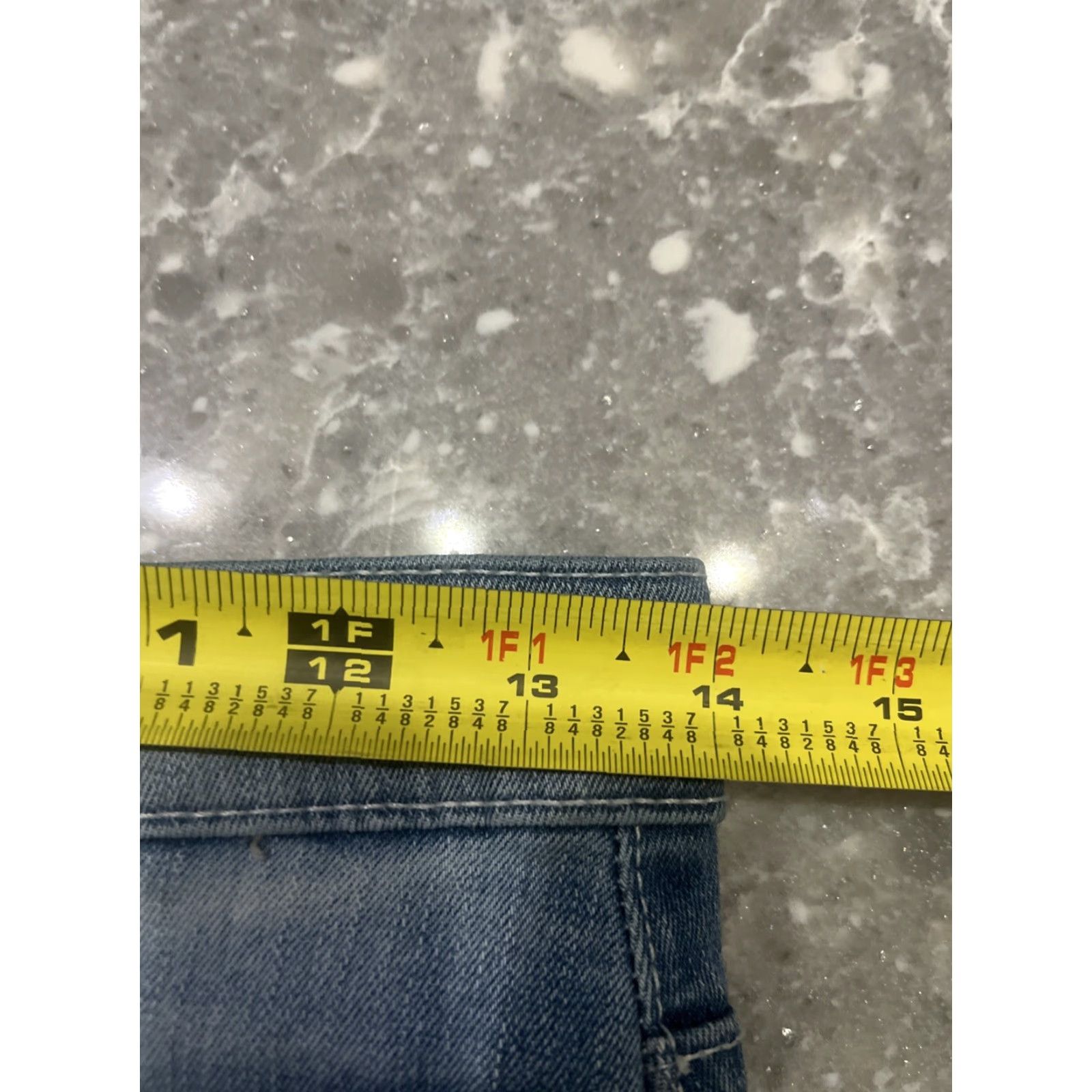 Guess VINTAGE Guess Los Angeles Women's Skirt Midi Denim Blue Pencil S Corded Button Casual Spring Summer Womens Size 28" / US 6 / IT 42 - 5 Thumbnail