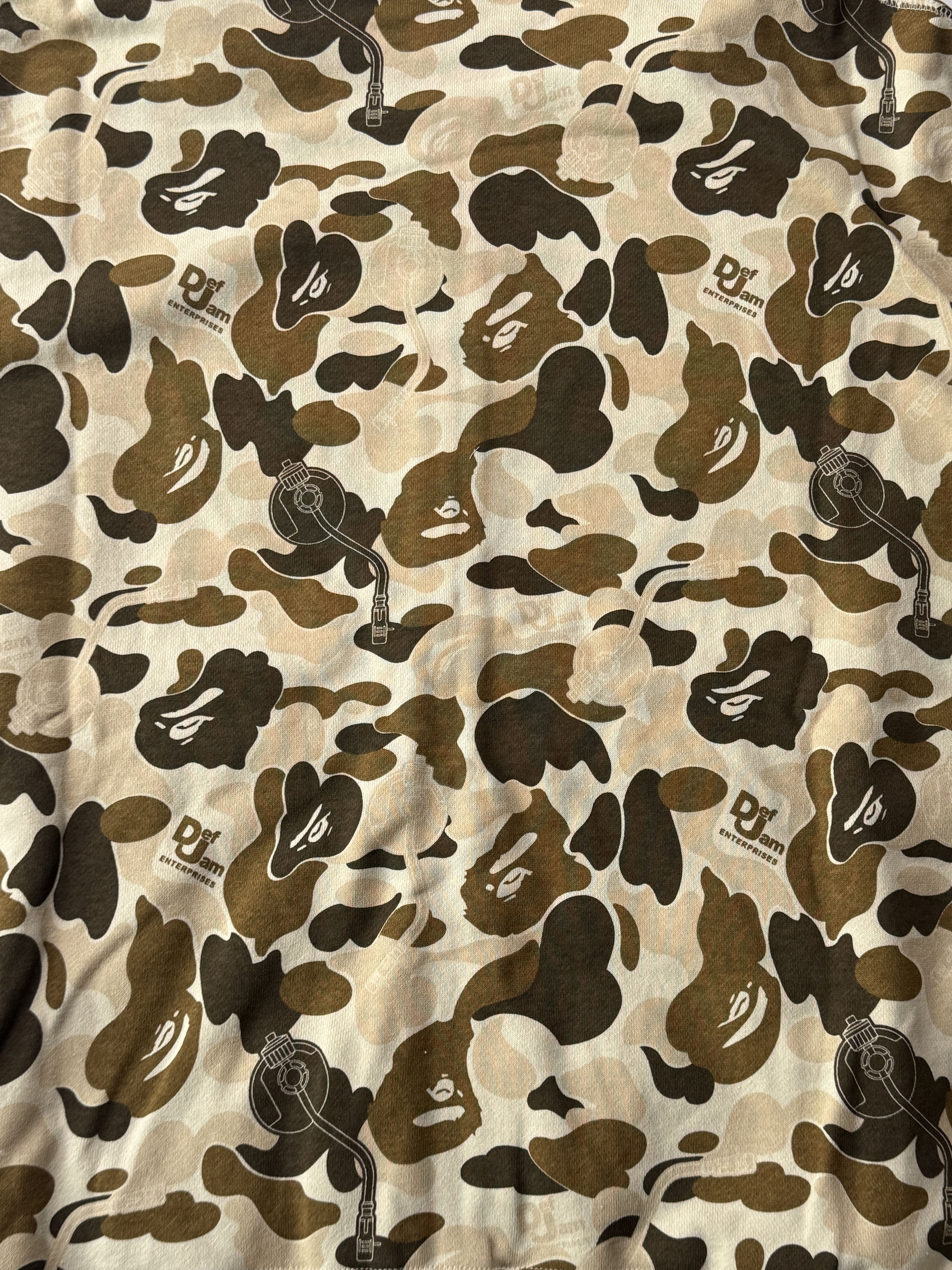 Bape BAPE X DEF JAM CAMO SHARK RELAXED FIT FULL ZIP HOODIE Size US M / EU 48-50 / 2 - 8 Thumbnail