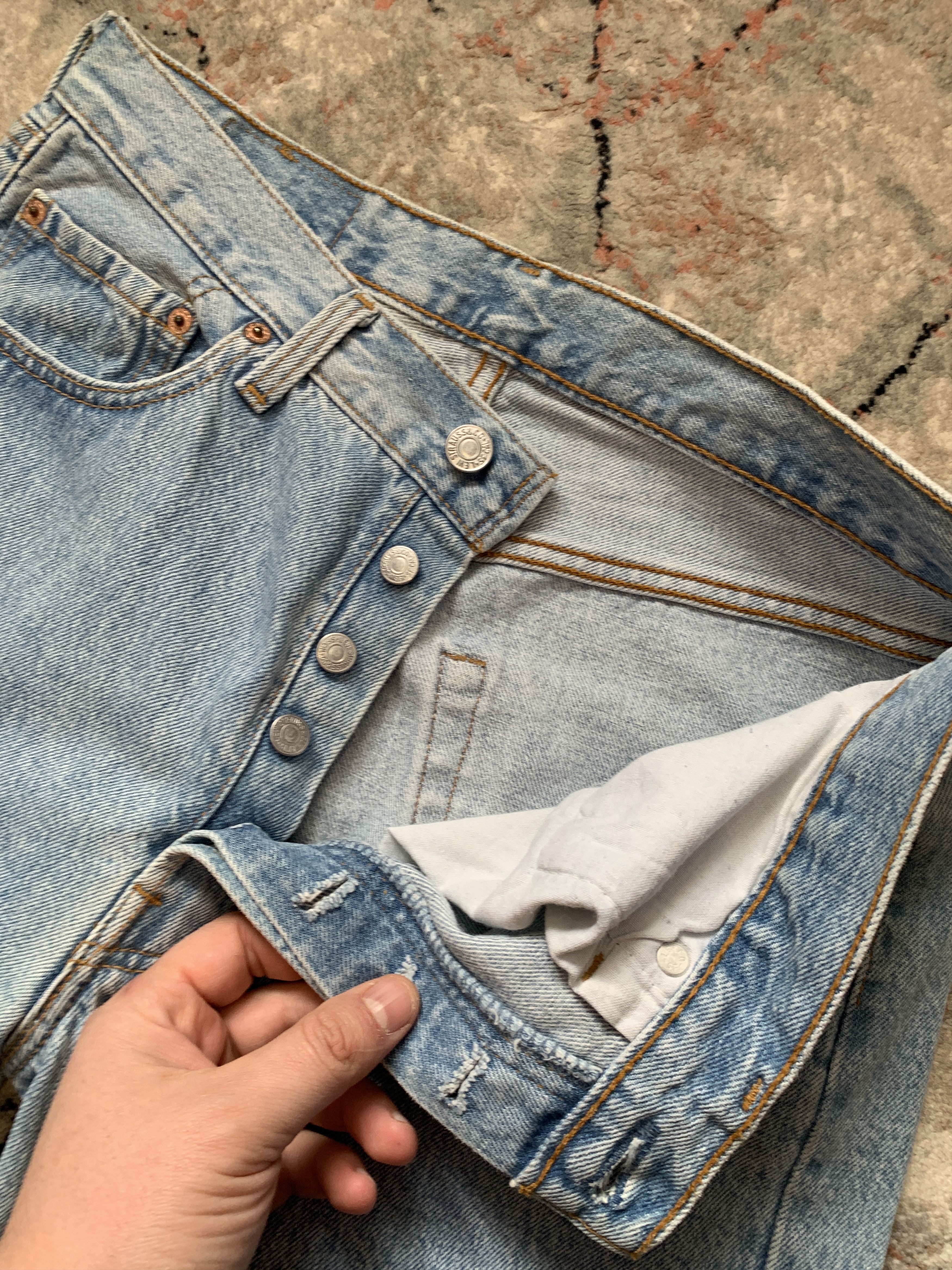 Levi's Vintage Clothing Levi's 501 Vintage Made In USA Jeans Size US 32 / EU 48 - 4 Thumbnail