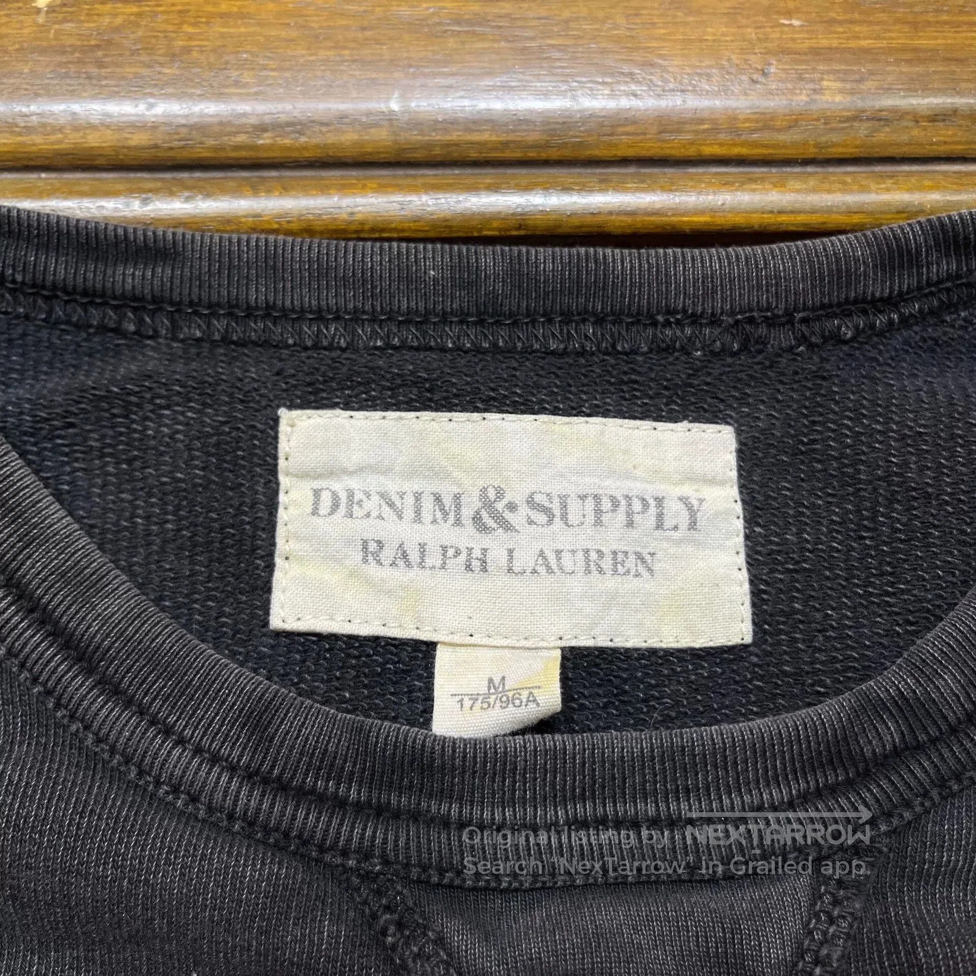 RRL Ralph Lauren RRL Double RL Polo Sweatshirt. Size US M / EU 48-50 / 2 - 3 Thumbnail