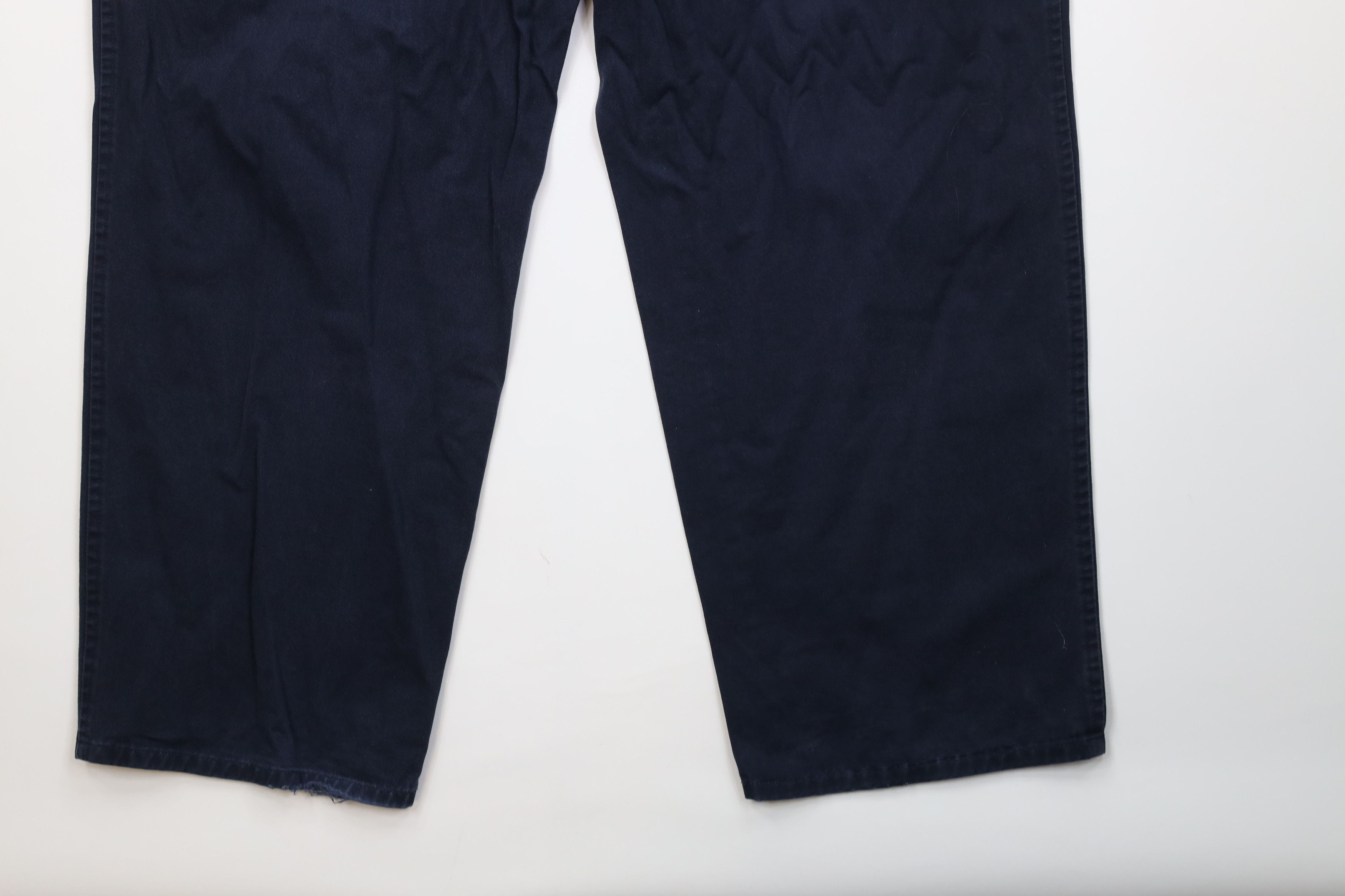 usa製 80~90s Ralph Lauren chino pants Vintage 80s 90s Ralph Lauren Chino Pants Navy Blue Cotton