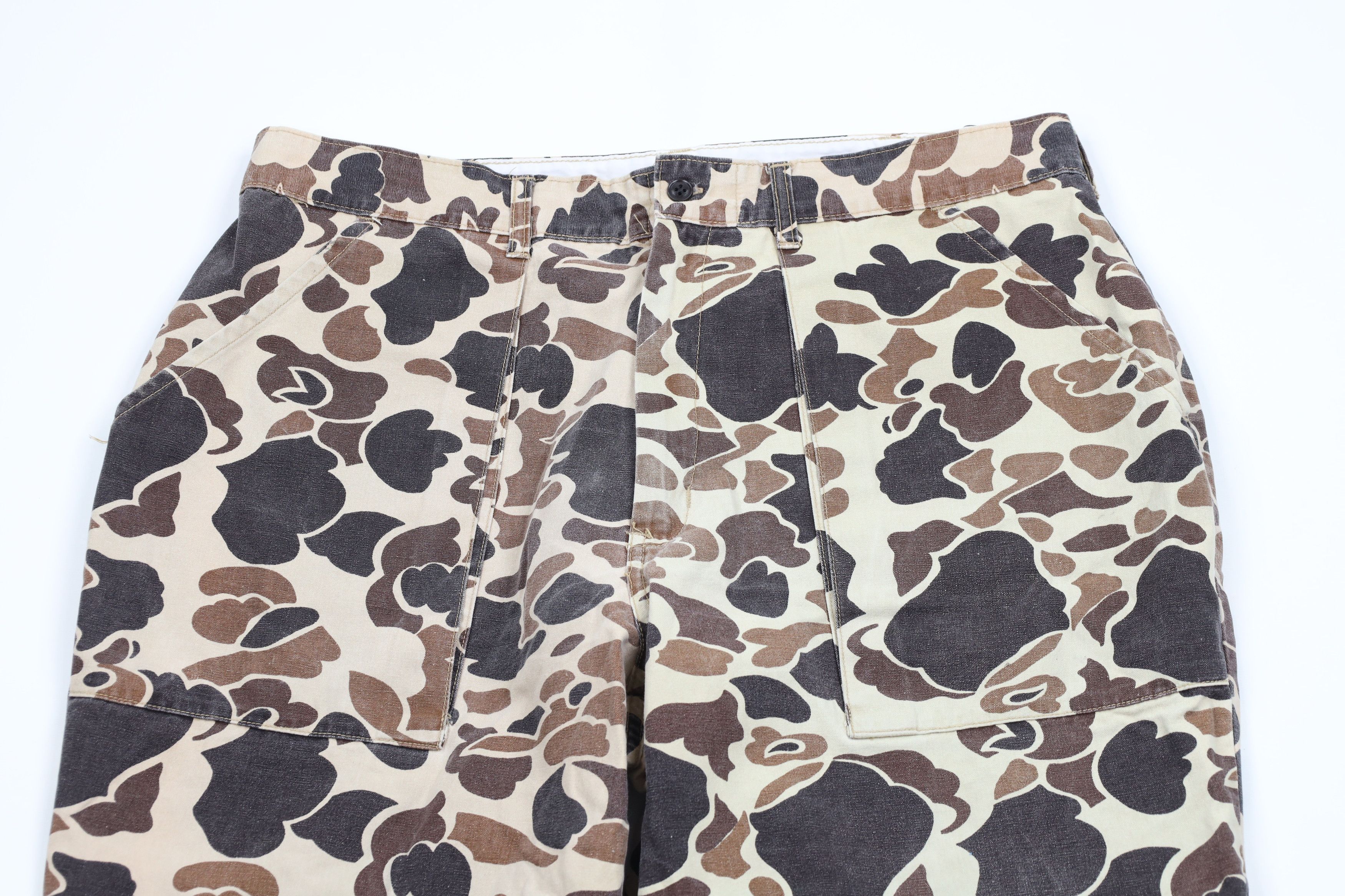 Vintage Vintage 90s Streetwear Duck Camouflage Wide Leg Pants Size US 36 / EU 52 - 2 Thumbnail
