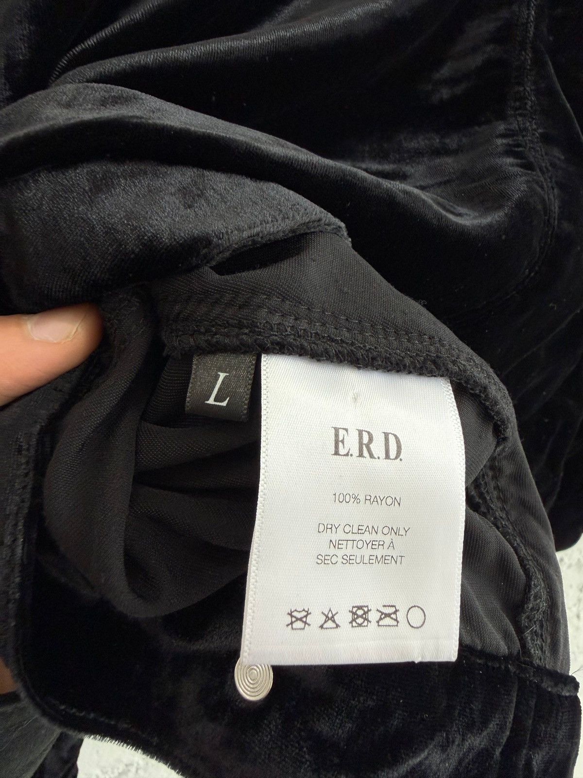 Enfants Riches Deprimes 2017 ERD VELVET TRUCKER JACKET Size US L / EU 52-54 / 3 - 5 Thumbnail