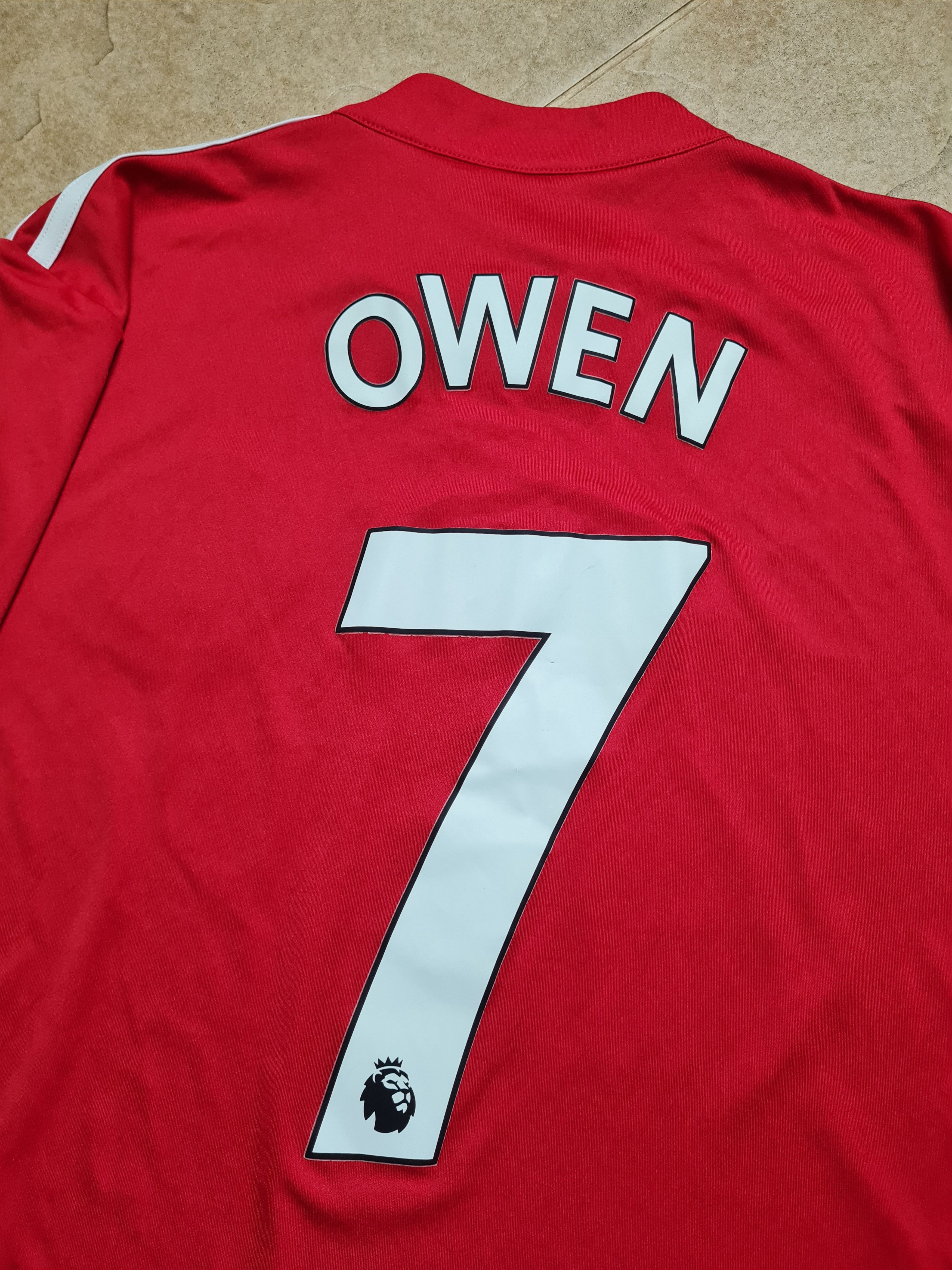 Adidas Manchester United Home #7 OWEN Adidas Football BS1214 Size US M / EU 48-50 / 2 - 15 Thumbnail