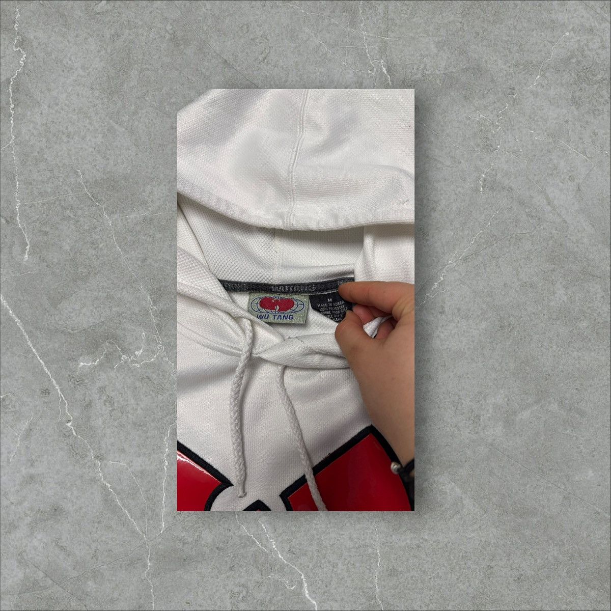 Wu-Tang Clan White Vintage wutang hoodie size M fit oversize Size US M / EU 48-50 / 2 - 6 Thumbnail