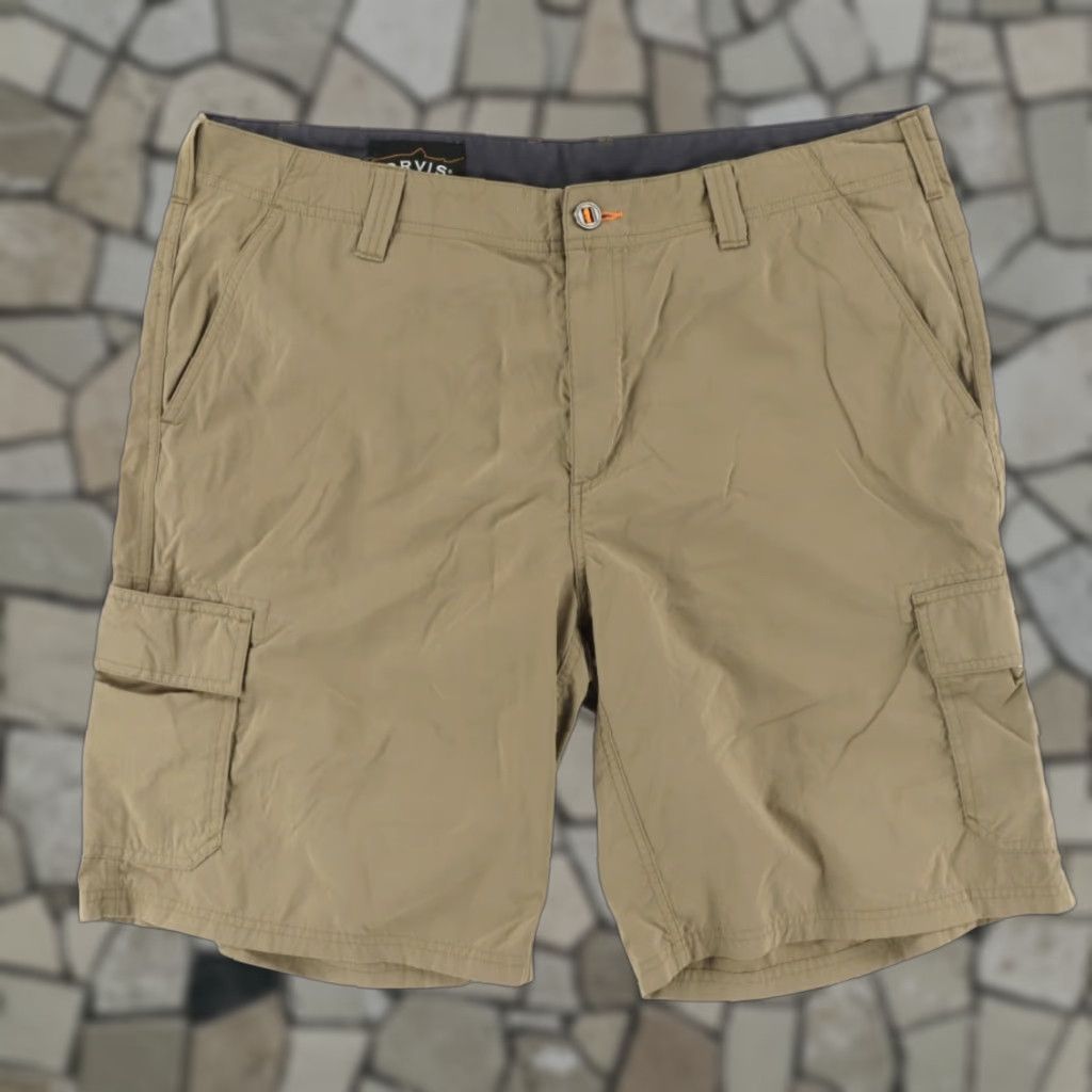 Orvis Orvis Fly Fishing Nylon Shell Cargo Shorts Khaki Men 38 Size US 38 / EU 54 - 1 Thumbnail