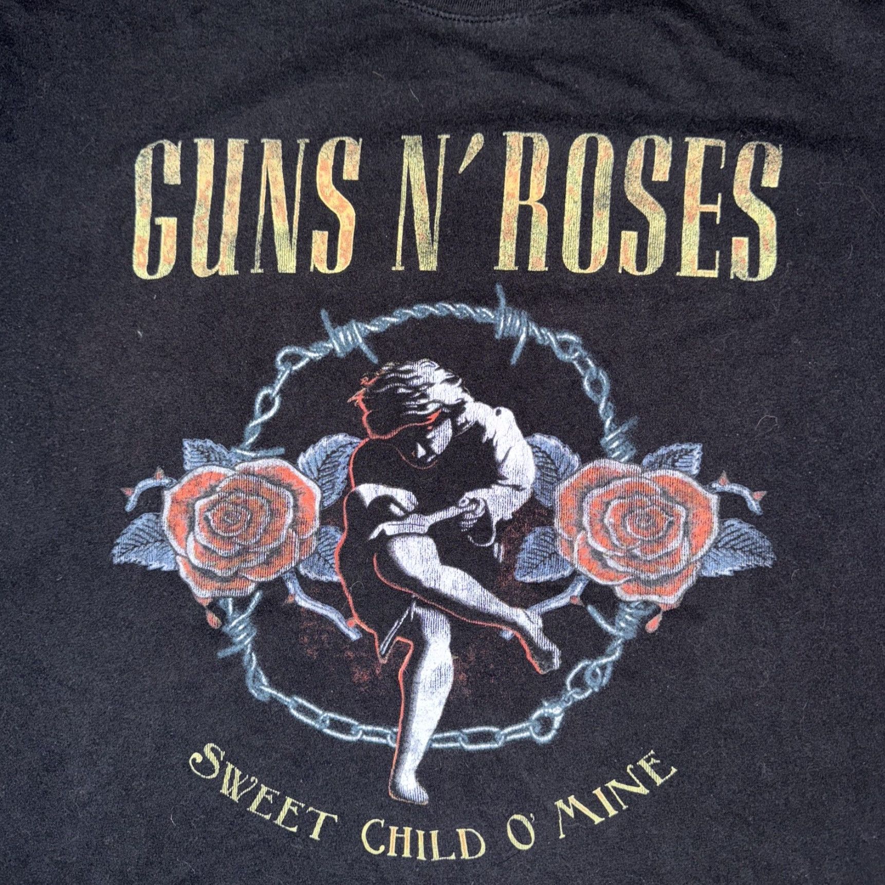 Vintage VINTAGE Guns N’ Roses T-Shirt Men’s XL Black Band Tee 2XL Short Sleeve Crew Neck Graphic Print Rock 90s Size US XXL / EU 58 / 5 - 2 Thumbnail
