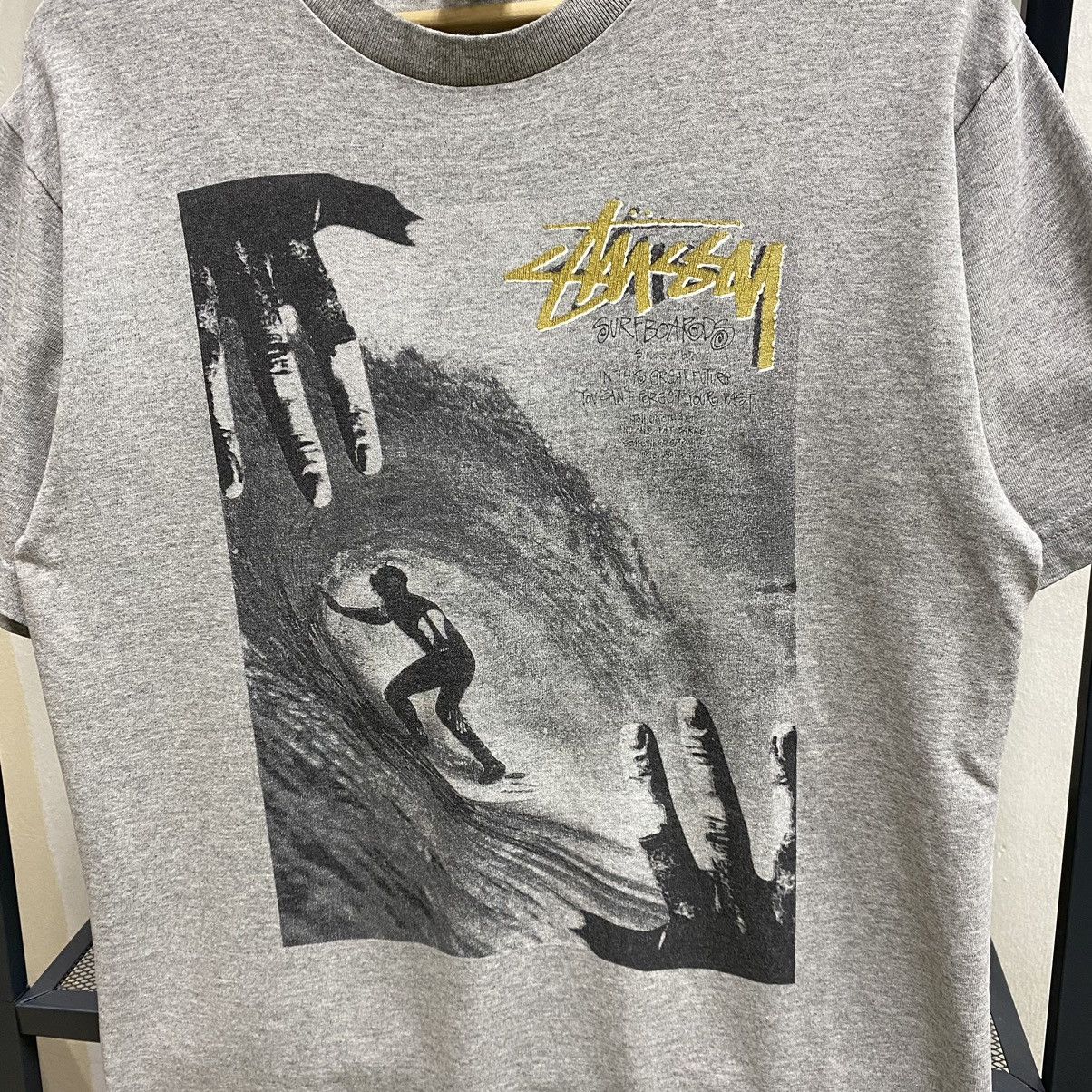 Stussy RARE VINTAGE STUSSY Skateboard Surfboard Poster Tee Size US M / EU 48-50 / 2 - 5 Thumbnail