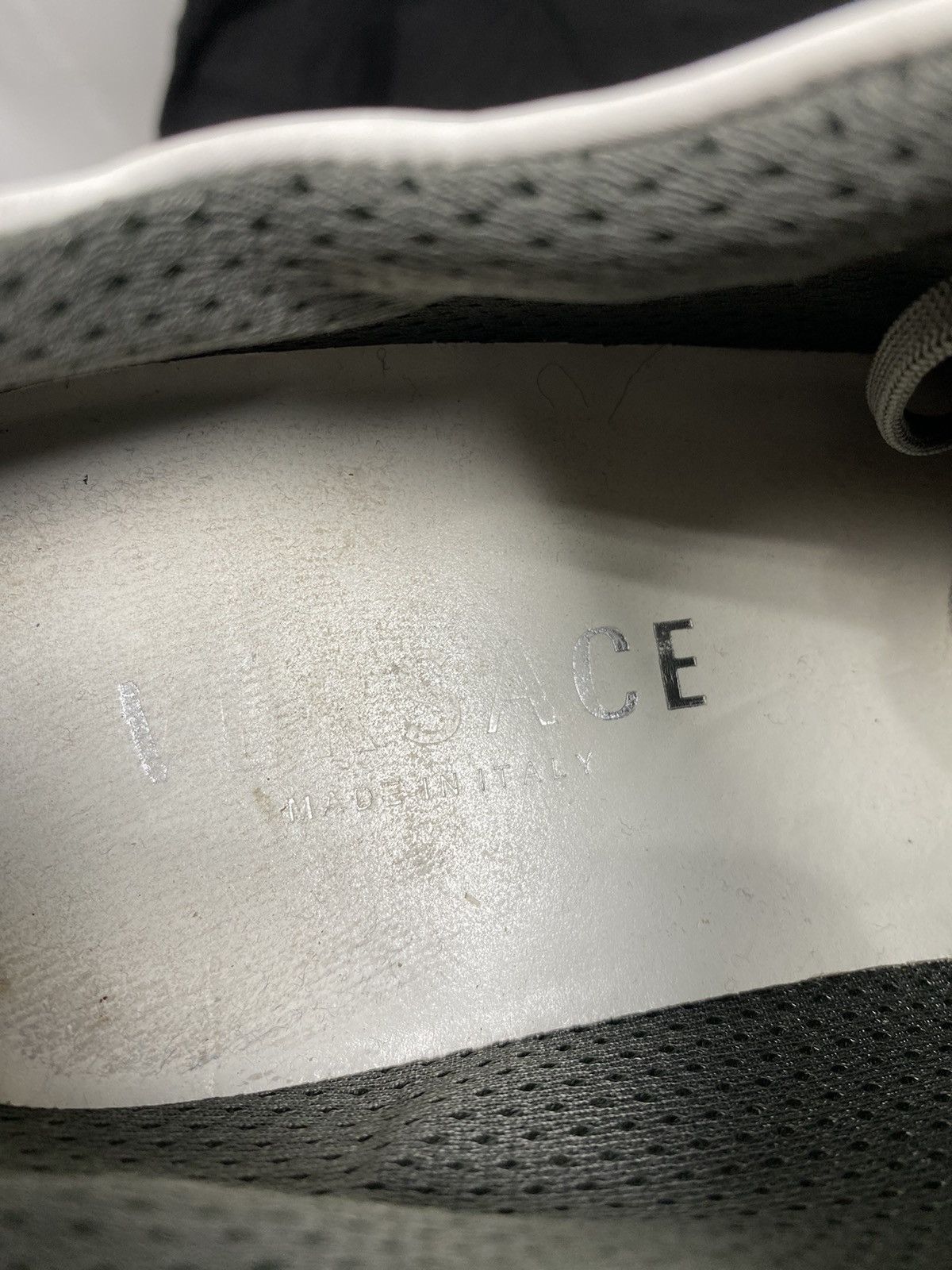 Versace Versace Canvas-Leather Sneakers size 40 Size US 10 / IT 40 - 11 Thumbnail