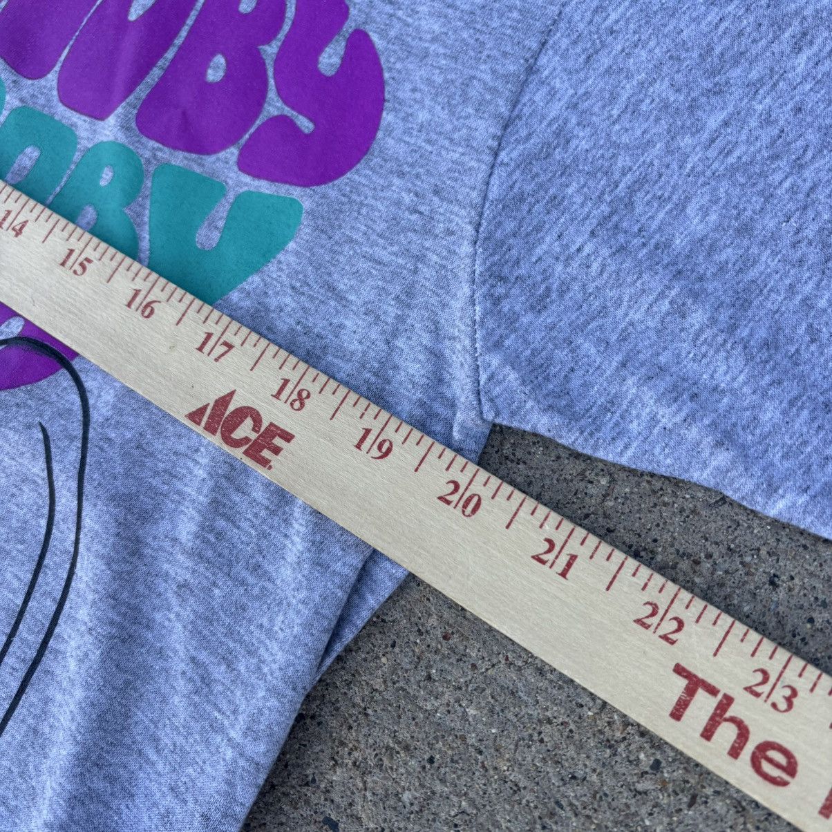 Cartoon Network Vintage 1998 AOP Scooby Doo grey single stitch tee Size US M / EU 48-50 / 2 - 6 Thumbnail