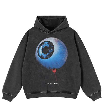 Japanese Brand × Vintage "Eye Balloon-L" Hoodie Size US L / EU 52-54 / 3 - 1 Thumbnail
