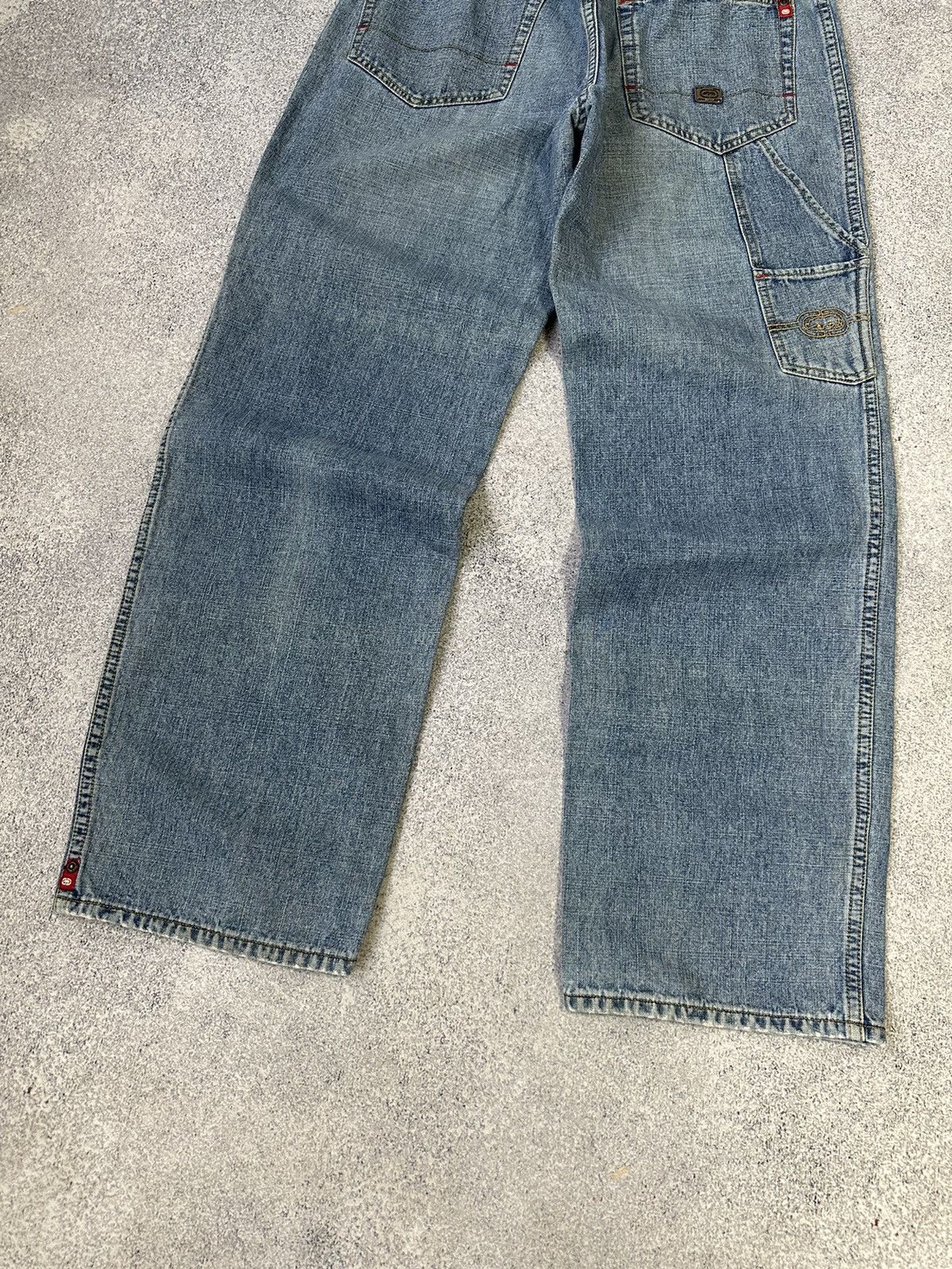 Ecko Unltd. × Vintage Vintage ECKo Unltd Rap Baggy Y2K Jeans Size US 30 / EU 46 - 2 Thumbnail