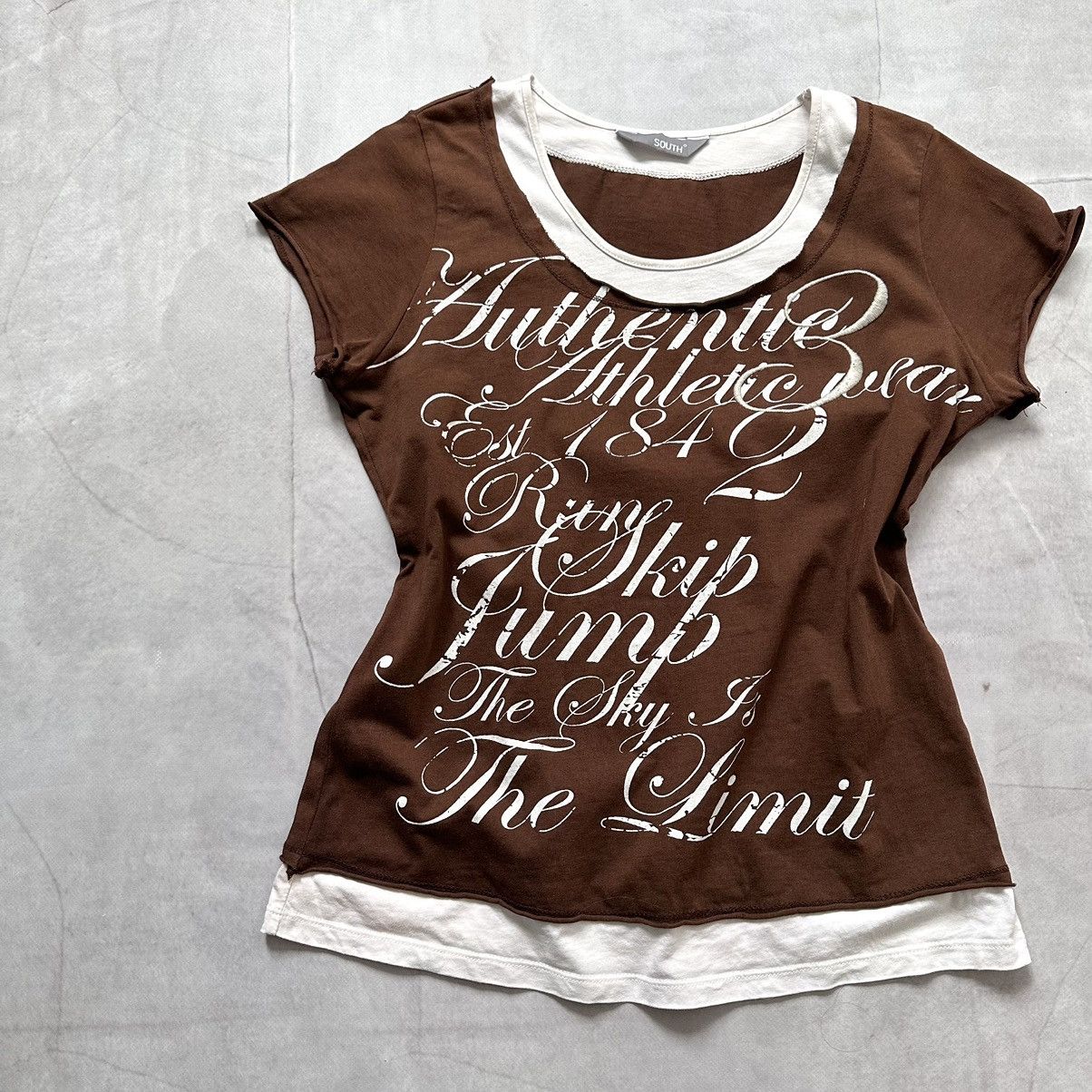 Hysteric Glamour × Undercover Japan Poem T Shirt Double Layered Cop Copine Style Size M / US 6-8 / IT 42-44 - 2 Thumbnail