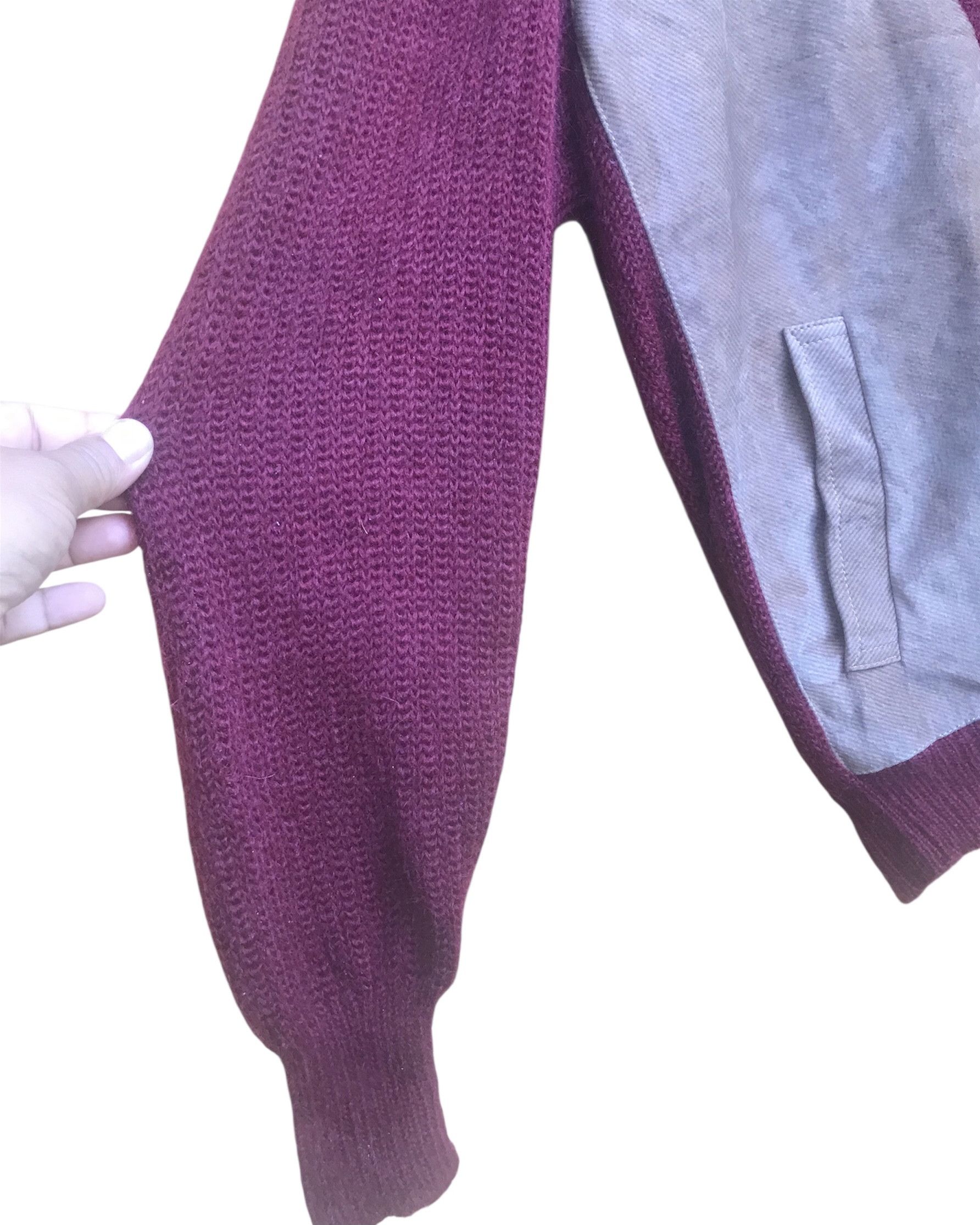 Lanvin Vintage Lanvin Wool Mohair Knit Cardigan Jacket Size US S / EU 44-46 / 1 - 4 Thumbnail