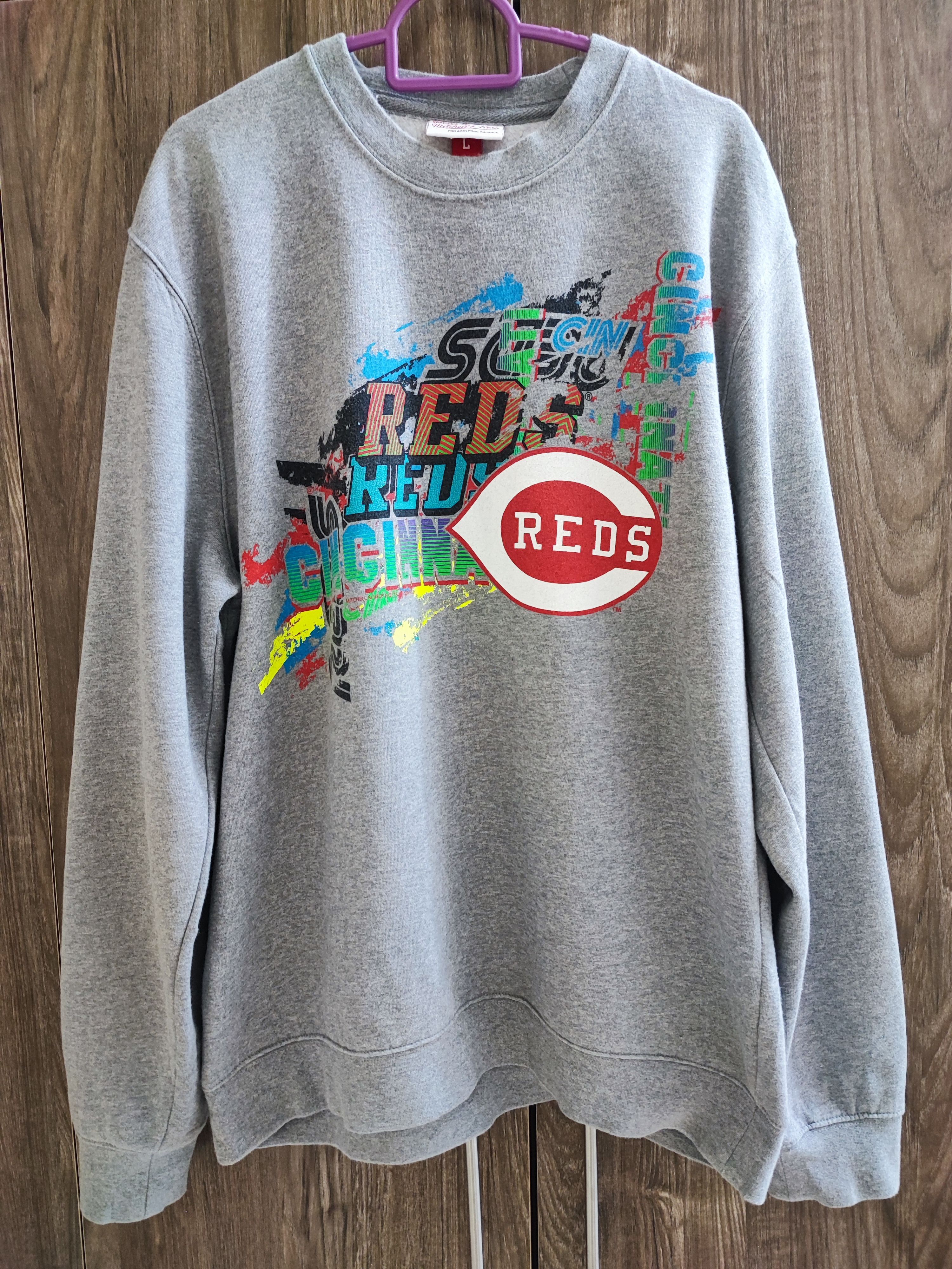 Mitchell & Ness Mitchell & Ness MLB Cincinnati Reds Sweatshirt Size US L / EU 52-54 / 3 - 1 Thumbnail