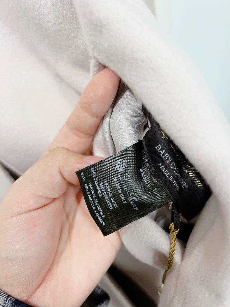 Loro Piana Loro Piana Pink and gray double-sided cashmere coat 2506-Ne Size M / US 6-8 / IT 42-44 - 9 Thumbnail