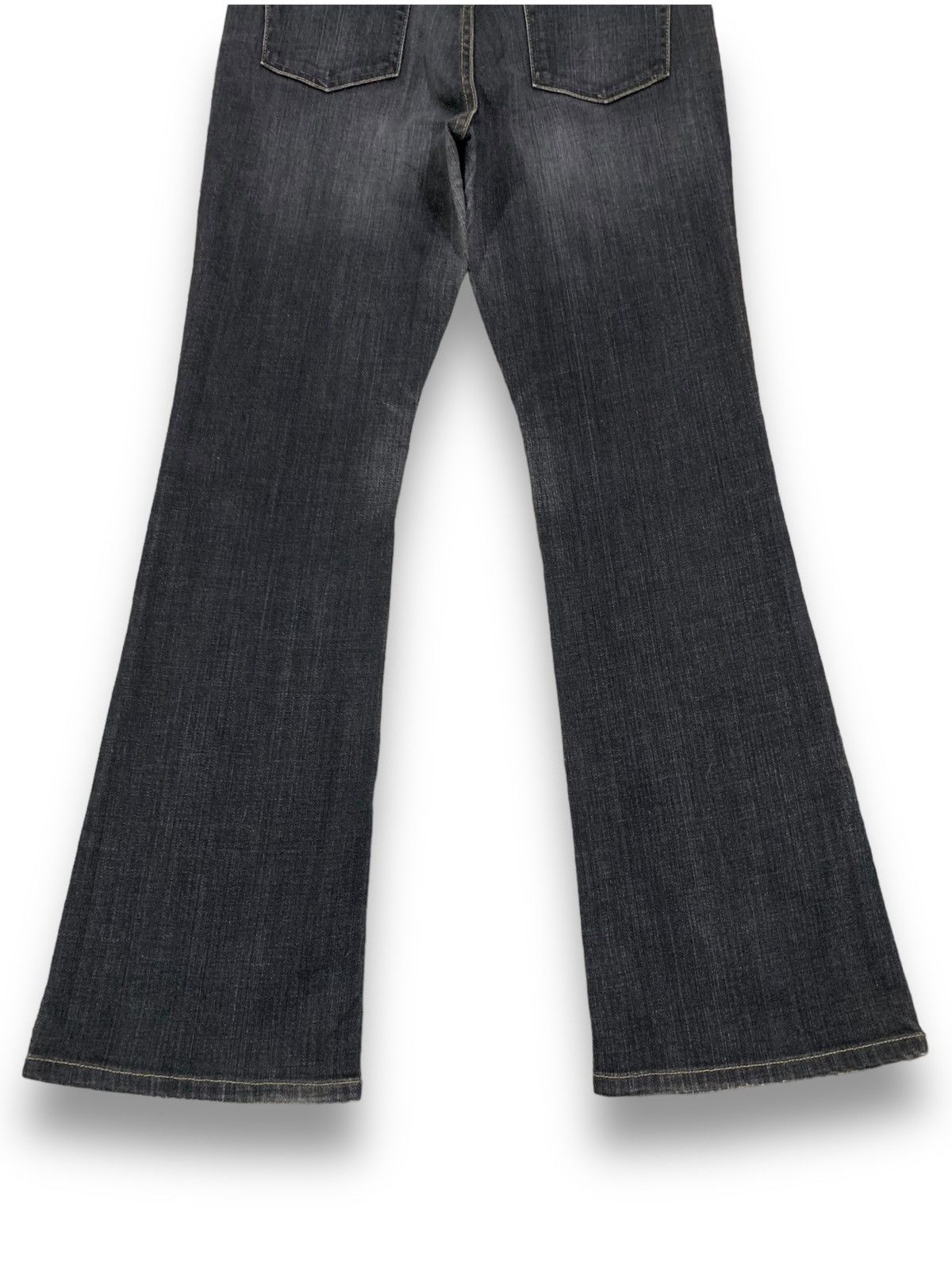 Uniqlo Vintage Y2K Uniqlo Faded Washed Flare Bell Bottom Jeans Size US 28 / EU 44 - 11 Thumbnail